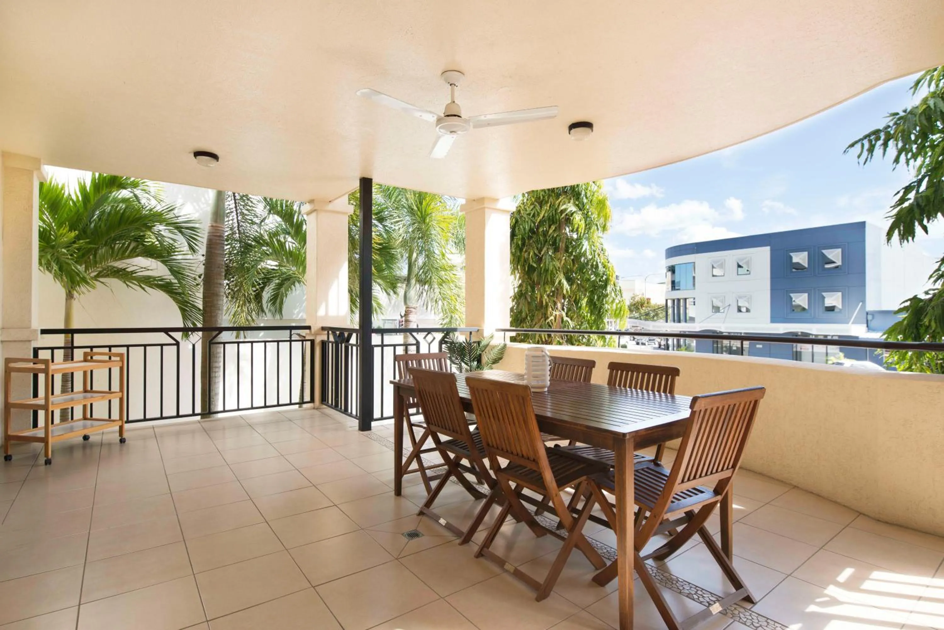 Balcony/Terrace in Cairns City Apartments