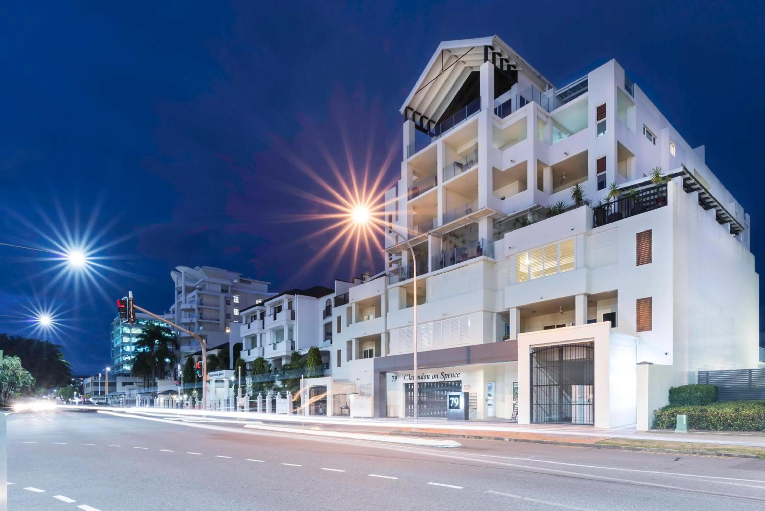Street view in Cairns City Apartments
