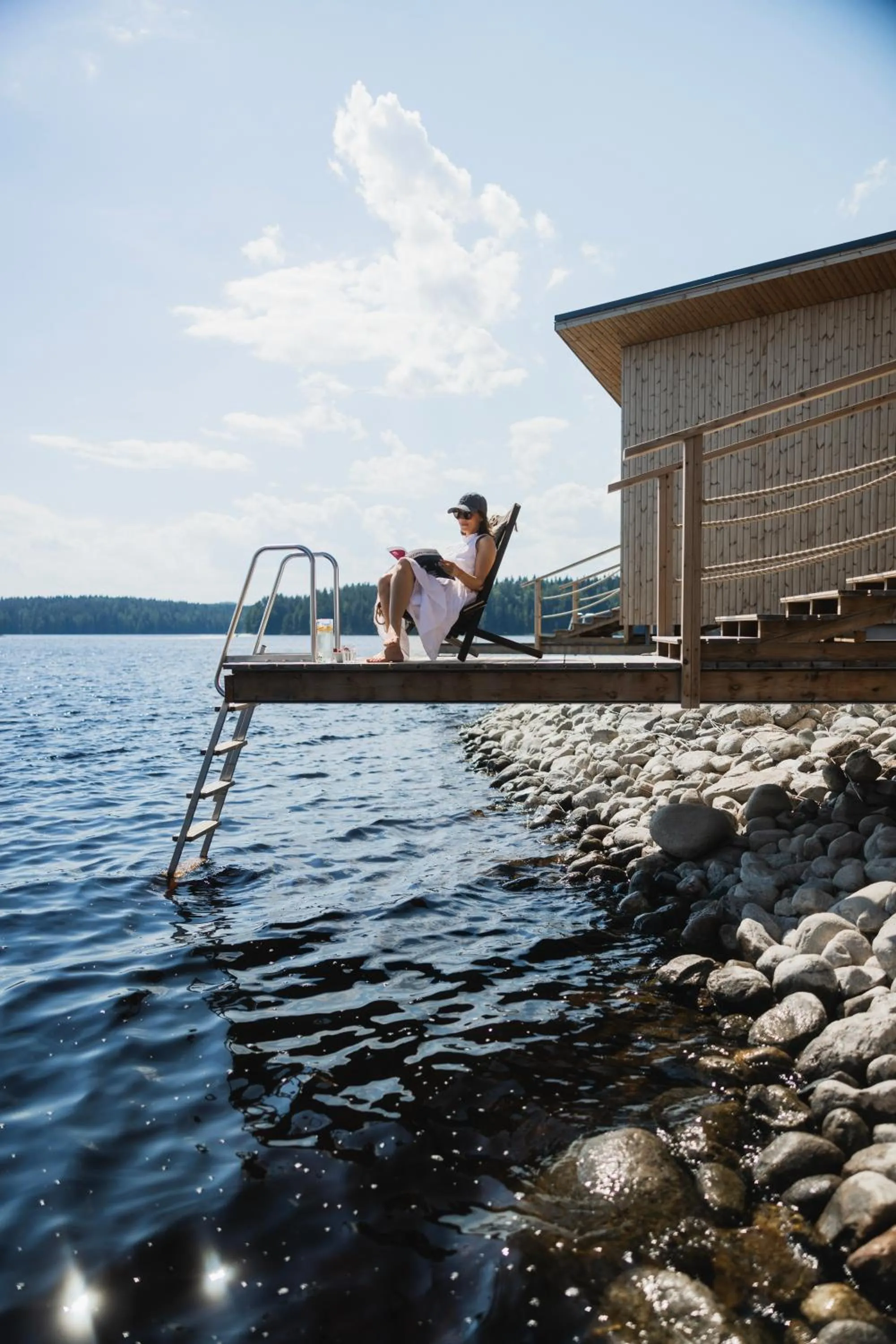 Natural landscape in Bella Lake Resort
