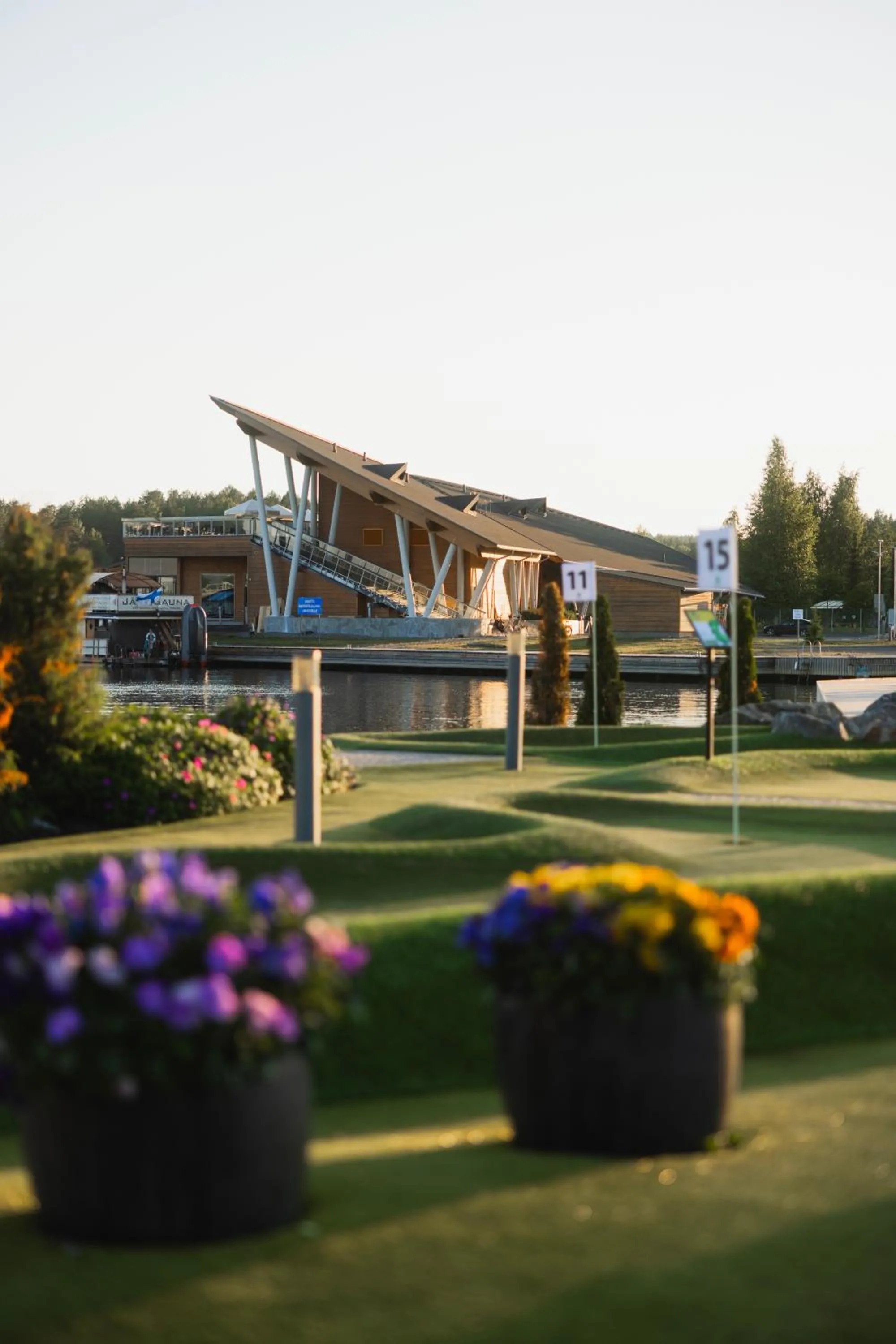Natural landscape in Bella Lake Resort