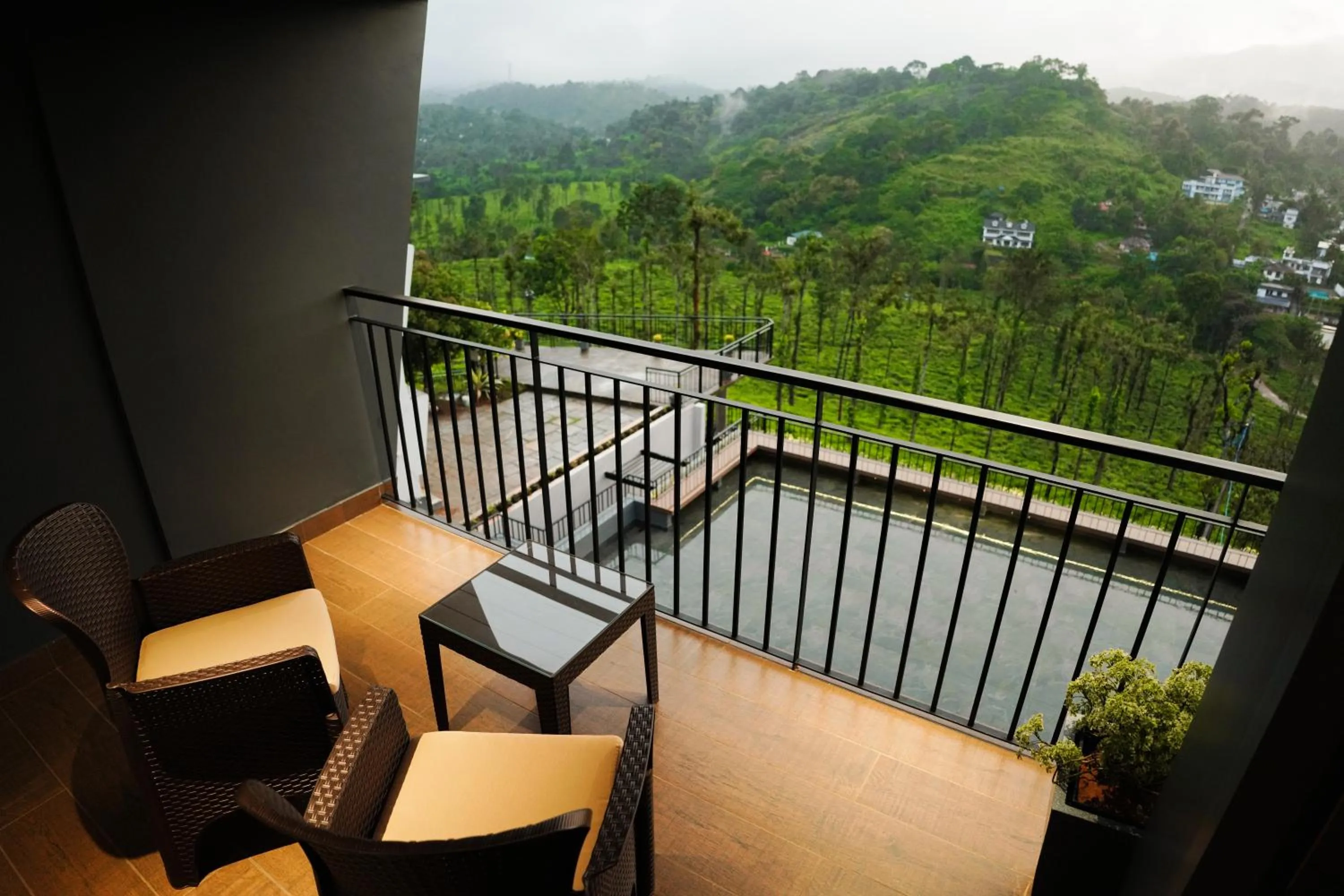 Mountain view in Leaves Resort Vythiri Wayanad