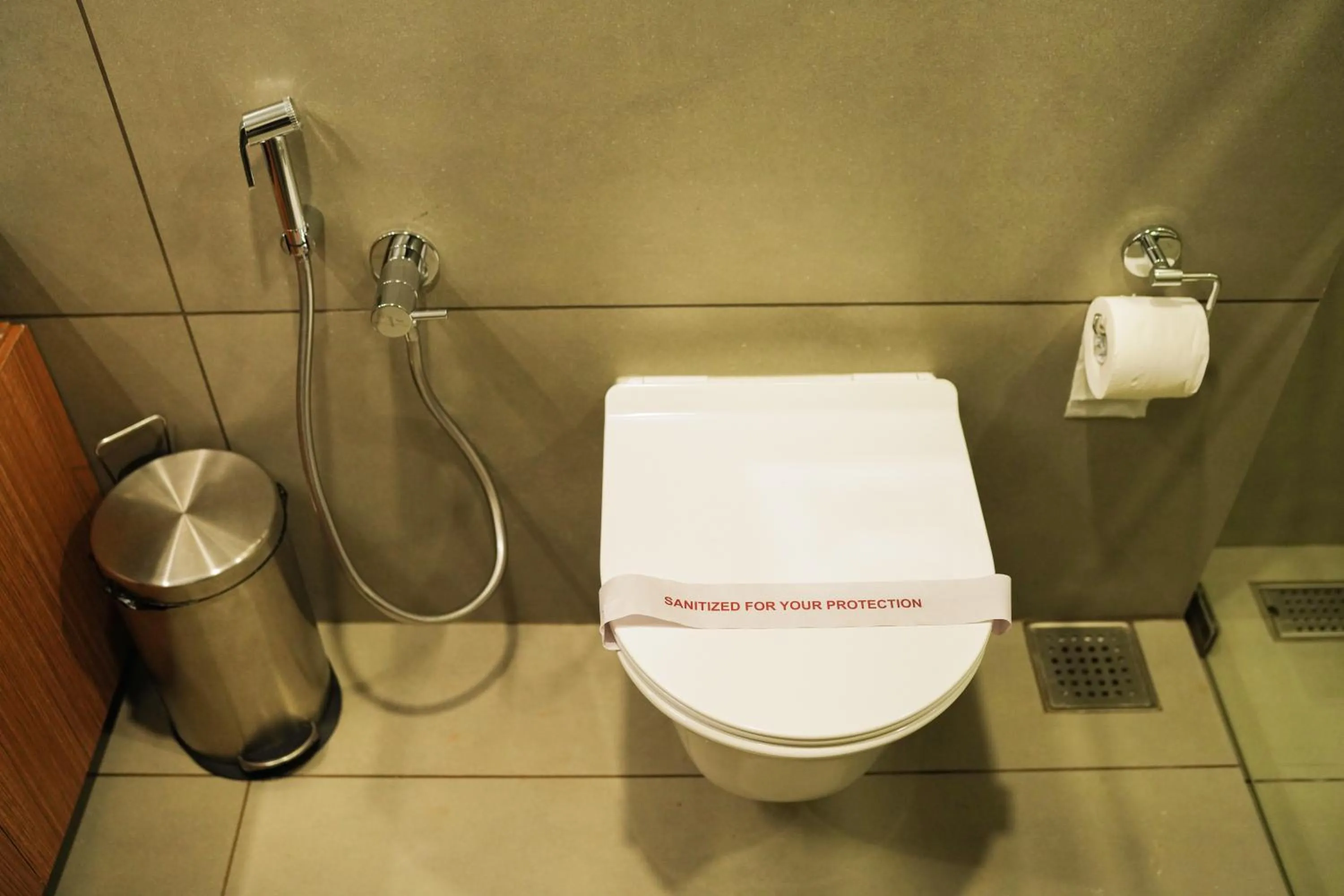 Toilet in Leaves Resort Vythiri Wayanad