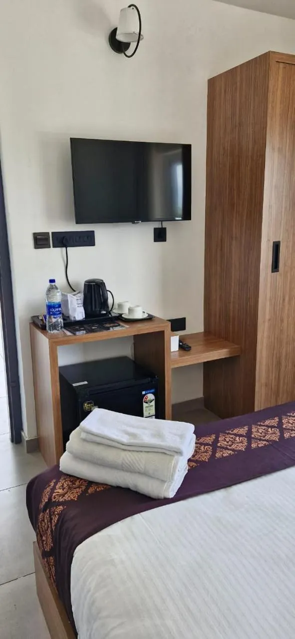 Bed in Leaves Resort Vythiri Wayanad