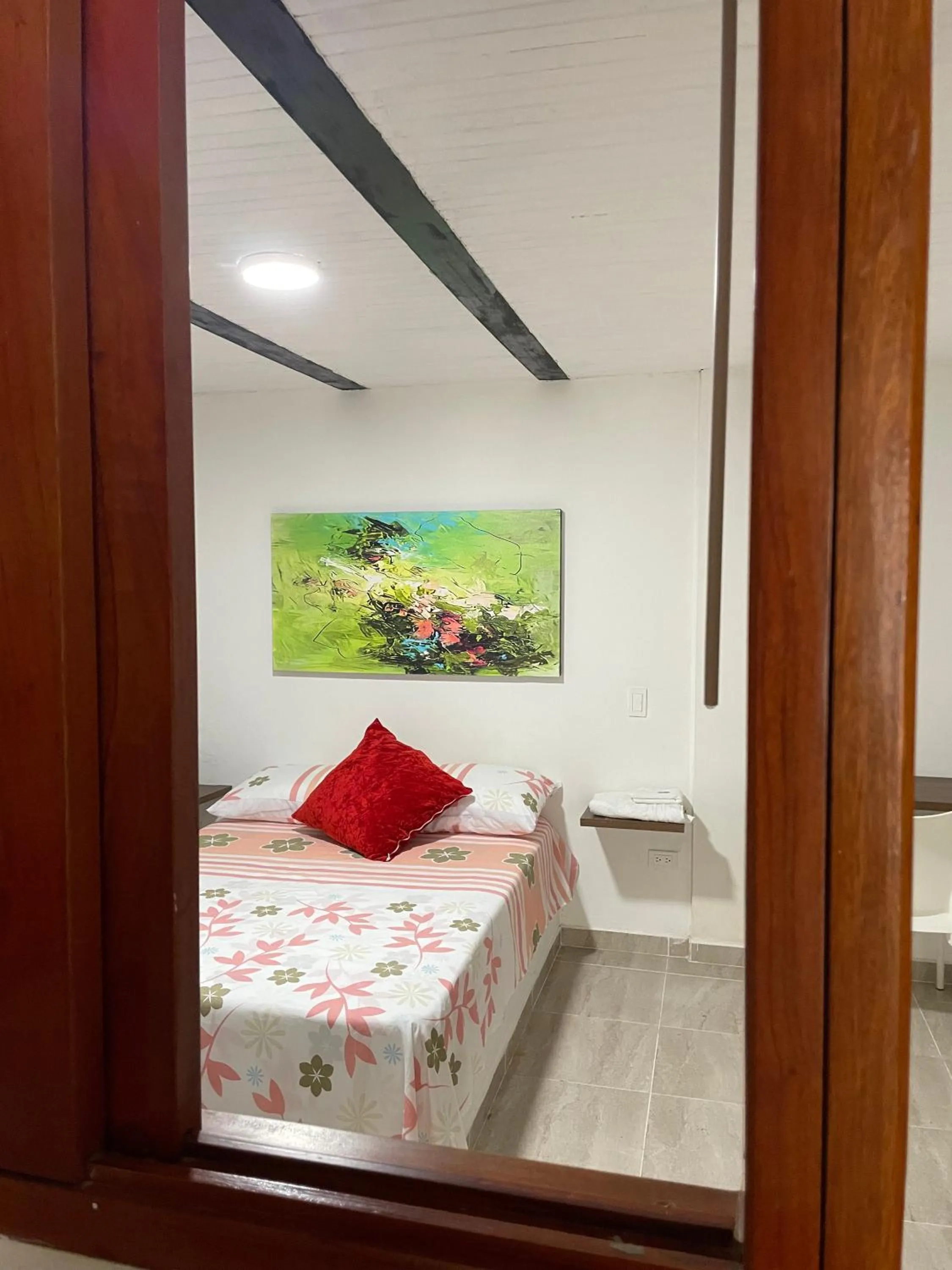 Bedroom, Bed in Casa hotel Mateguadua