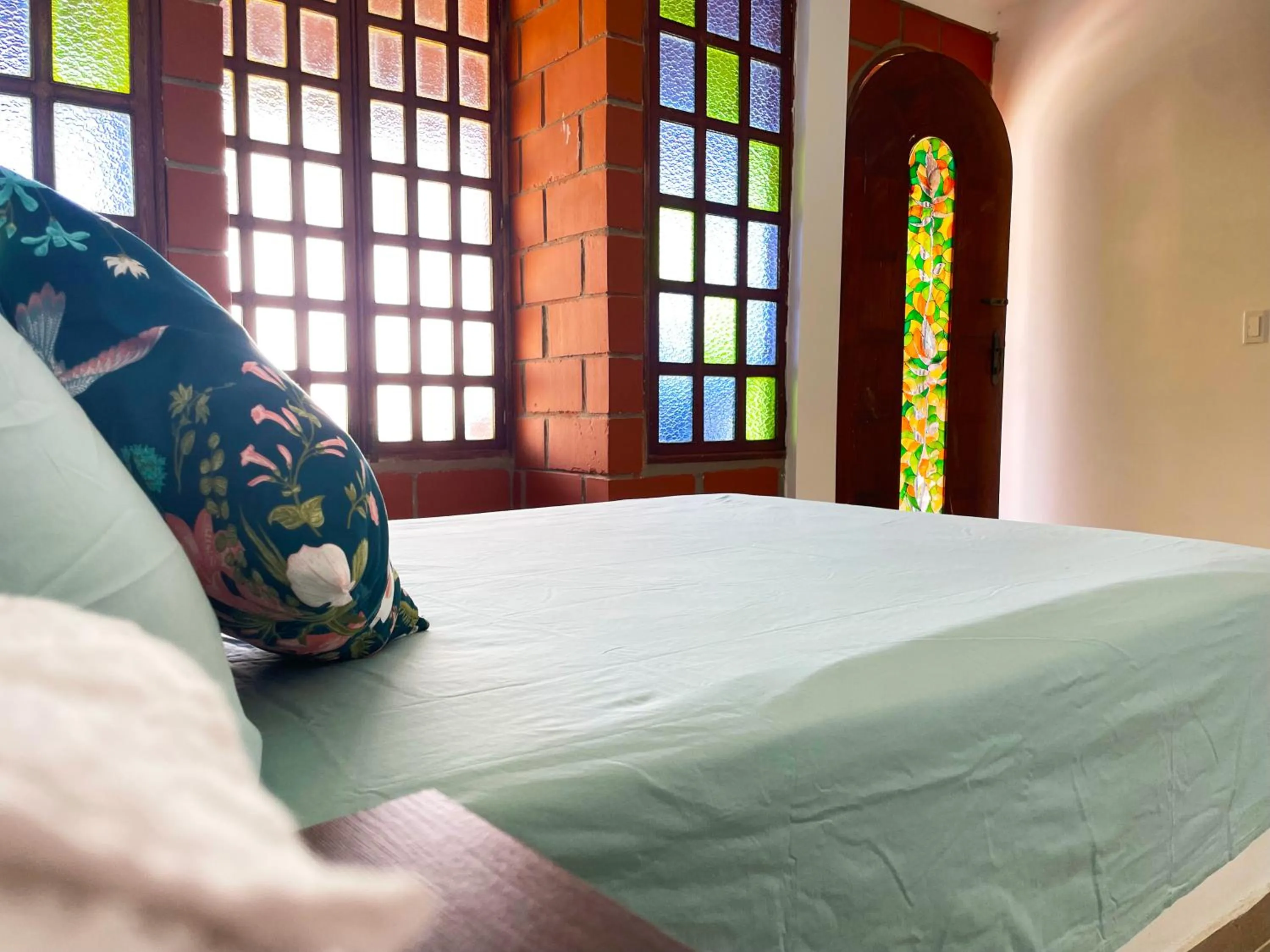 Bed in Casa hotel Mateguadua