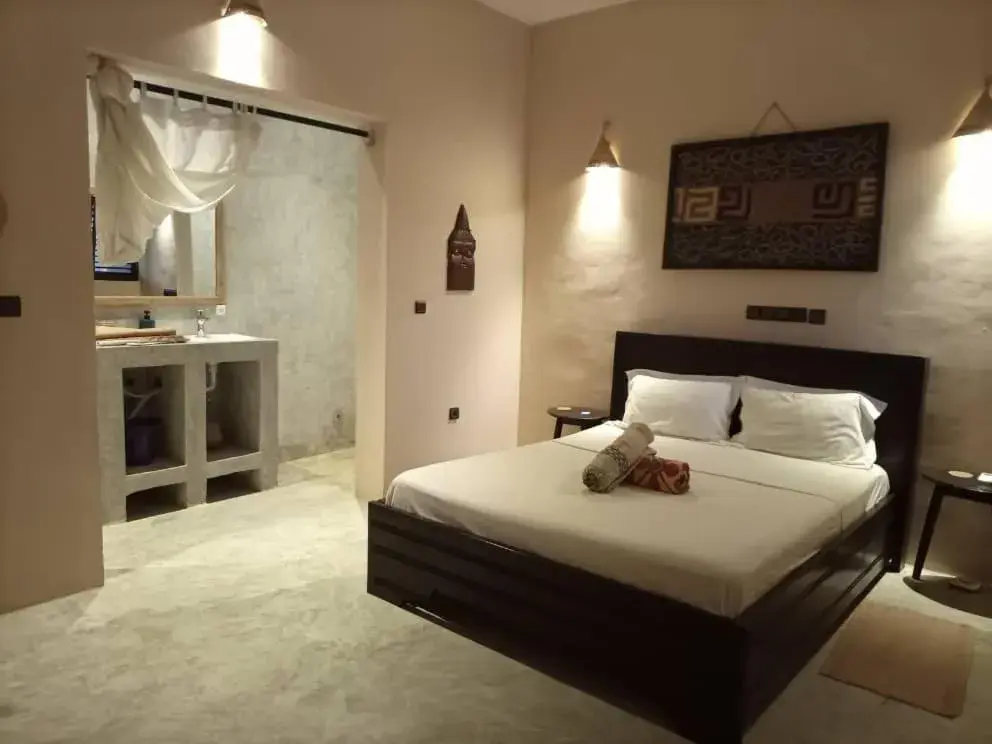 Standard Double Room - single occupancy in La Maison Bleue Lome Standard Double Room - single occupancy in La Maison Bleue Lome