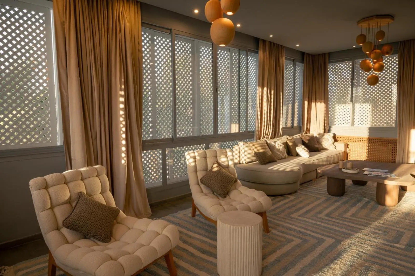 Living room in Les Palmiers Boutique Hôtel & Spa