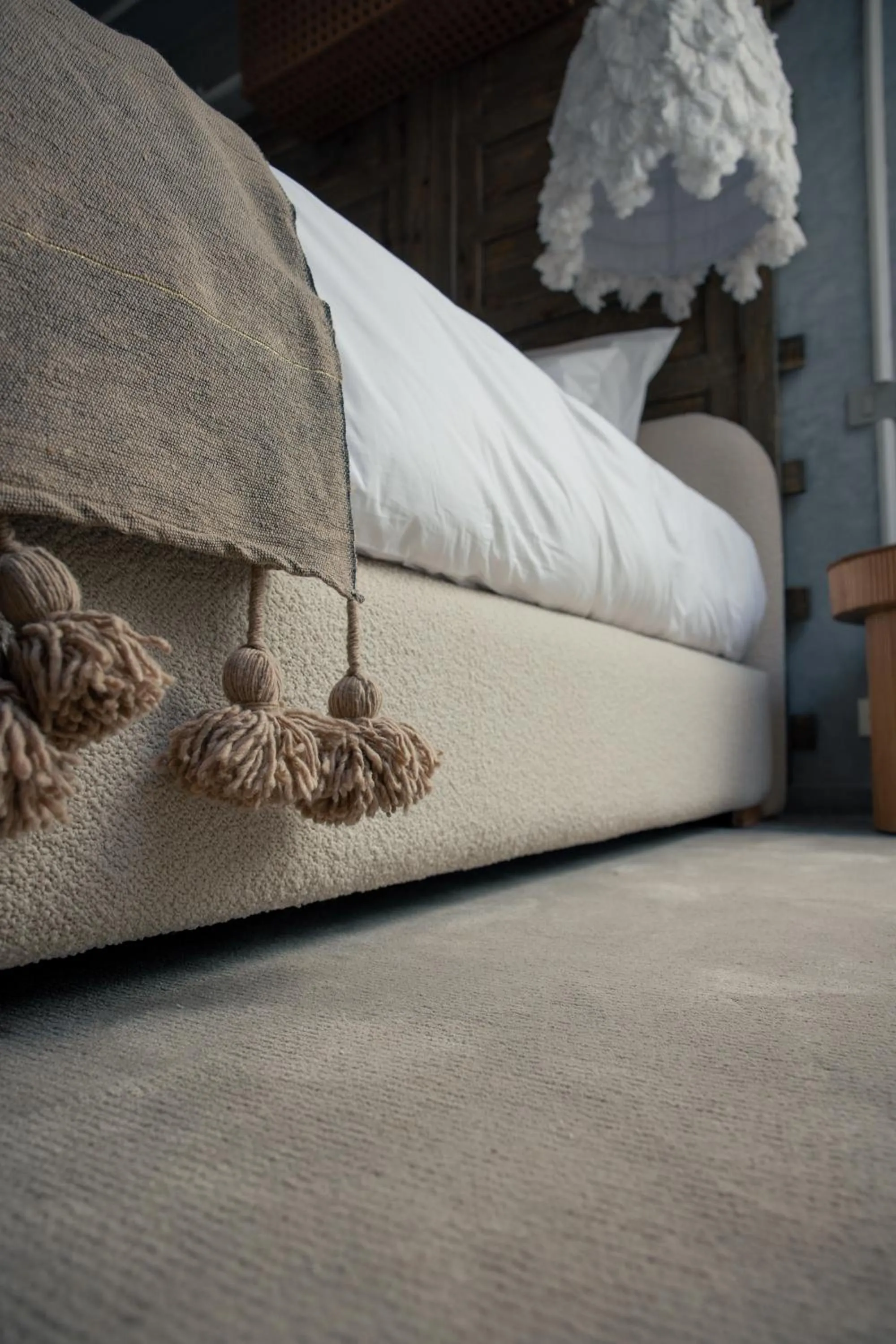 Bed in Les Palmiers Boutique Hôtel & Spa