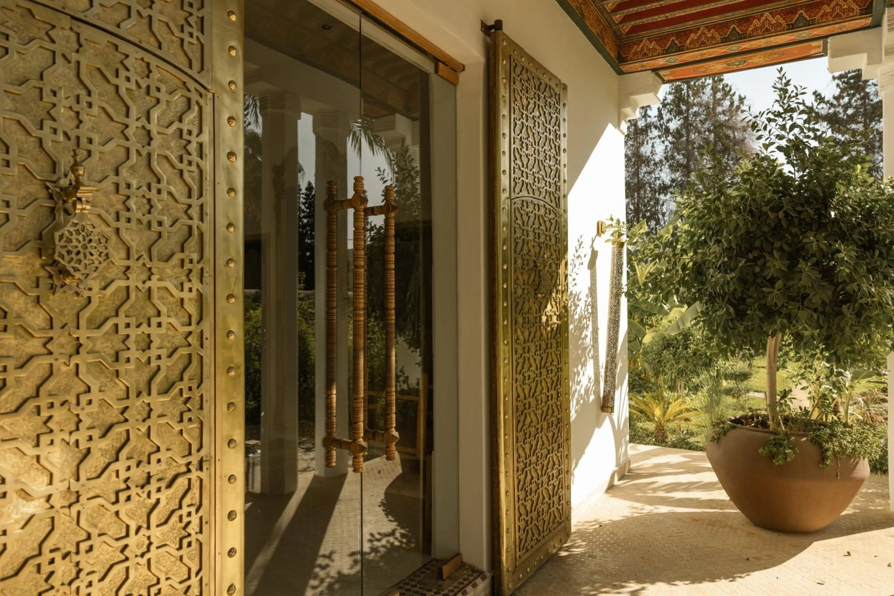 Facade/entrance in Les Palmiers Boutique Hôtel & Spa