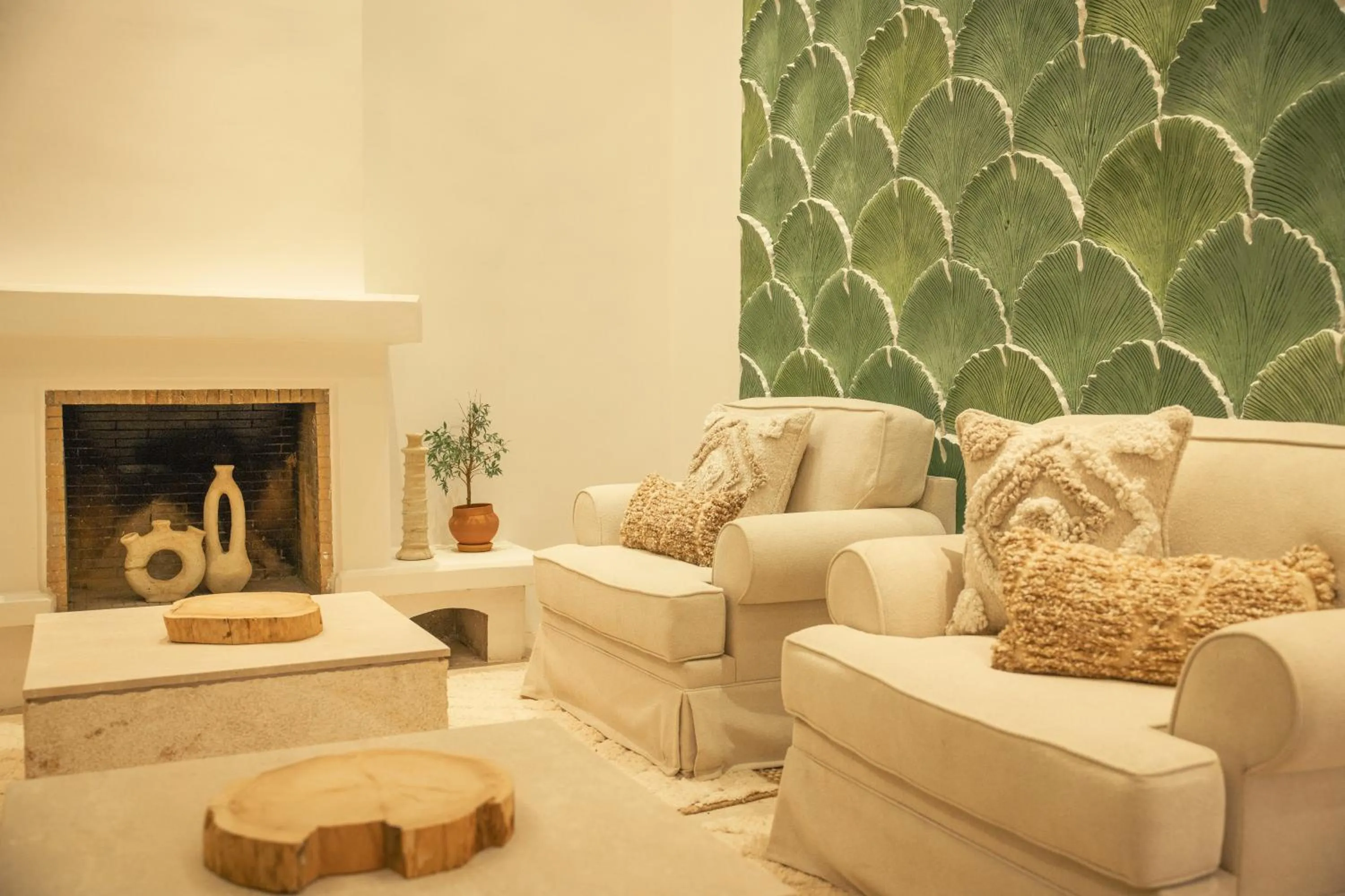 Living room in Les Palmiers Boutique Hôtel & Spa