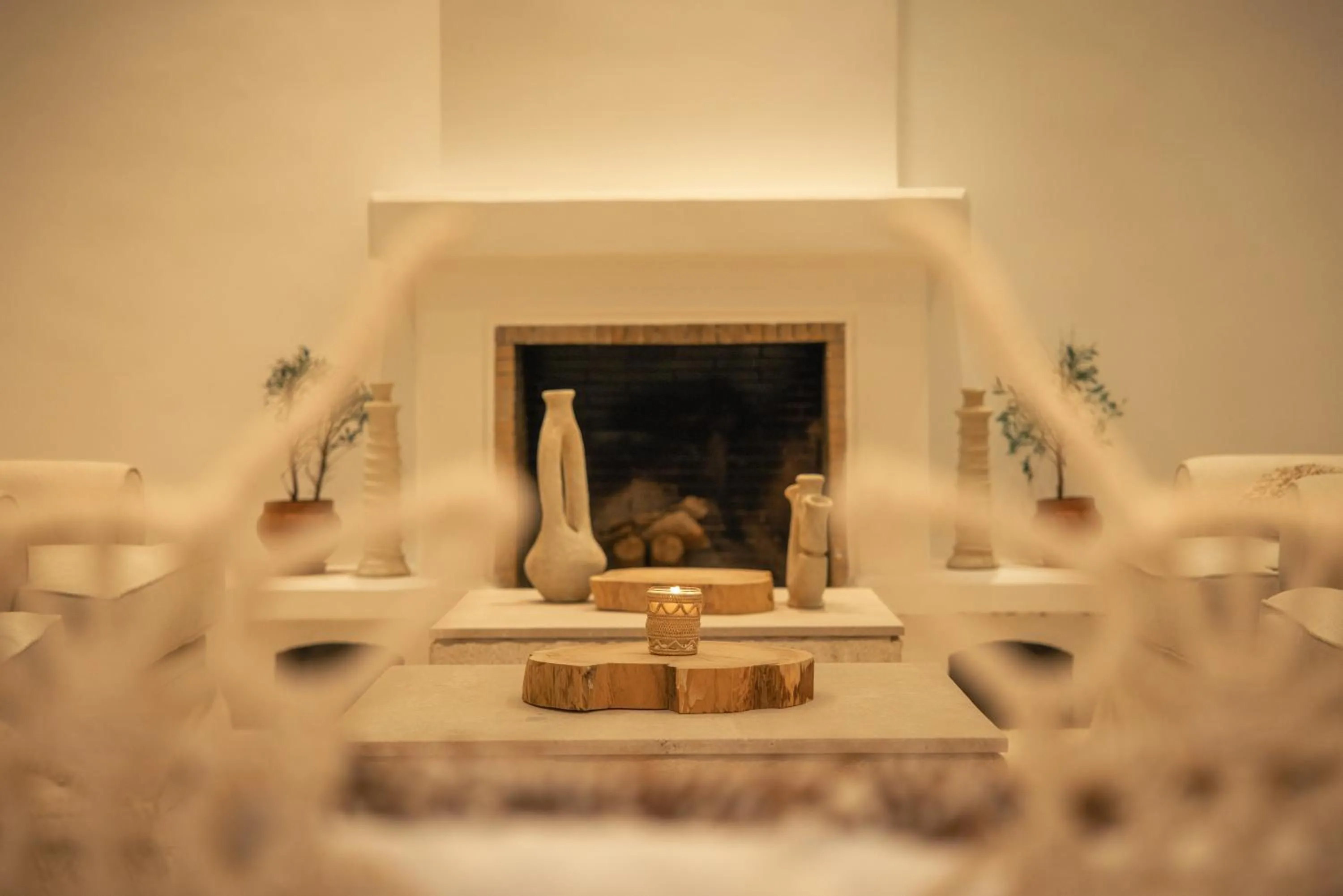 Lobby or reception in Les Palmiers Boutique Hôtel & Spa