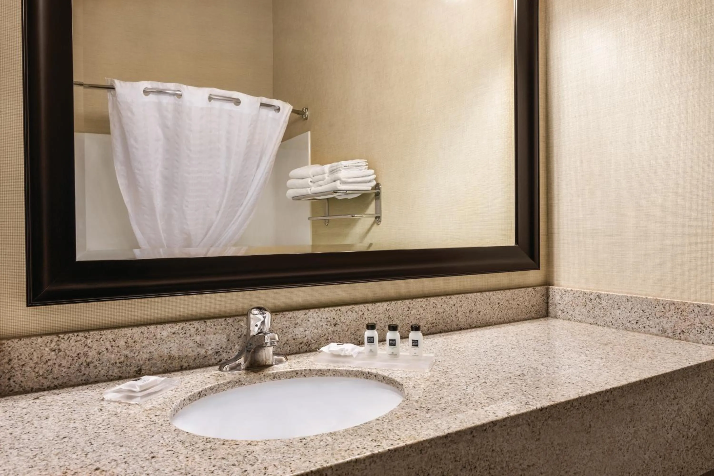 Shower in Country Inn & Suites by Radisson, Dakota Dunes, SD
