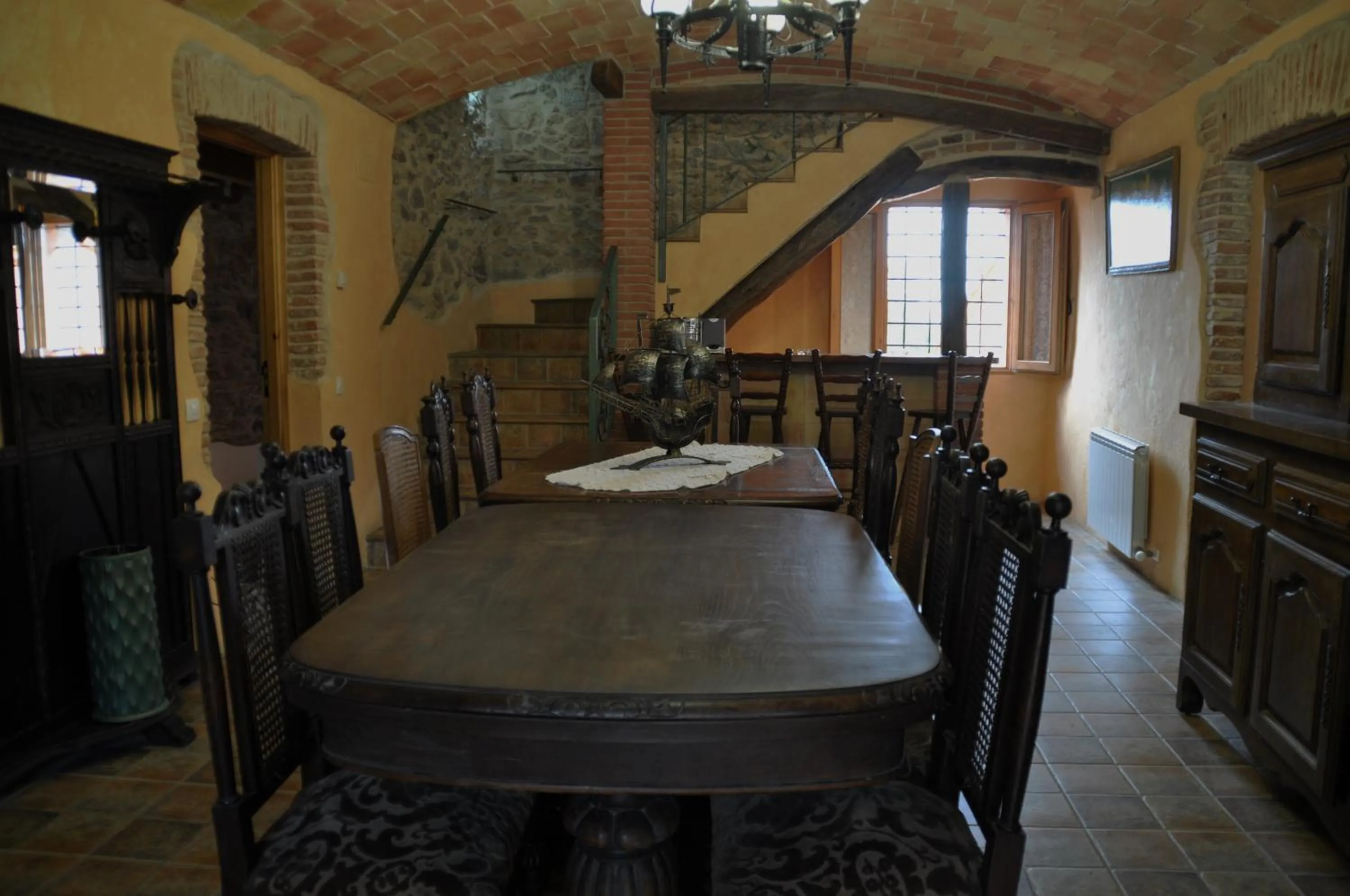 Seating area in Can Pobric