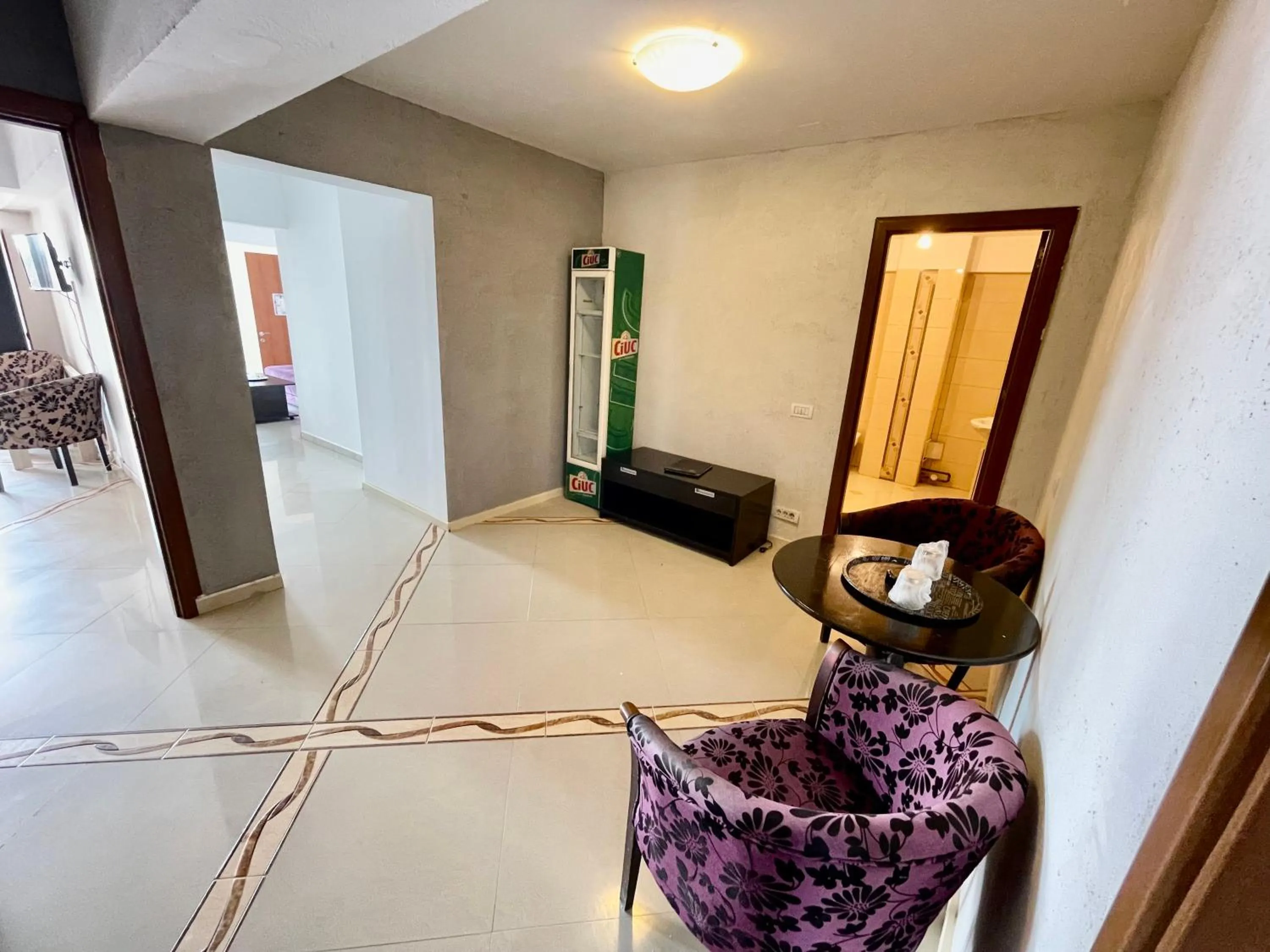 Living room in Hotel Mon Caprice