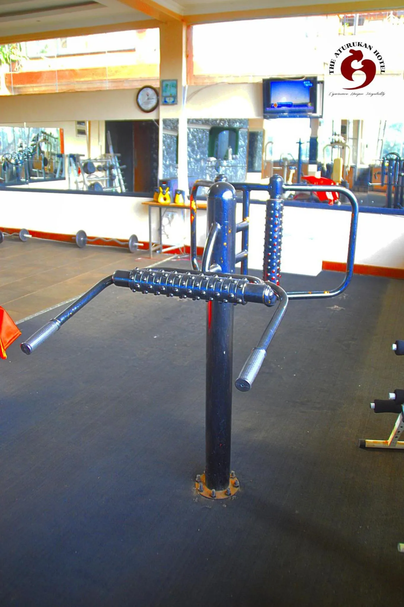 Fitness centre/facilities in Aturukan Hotel