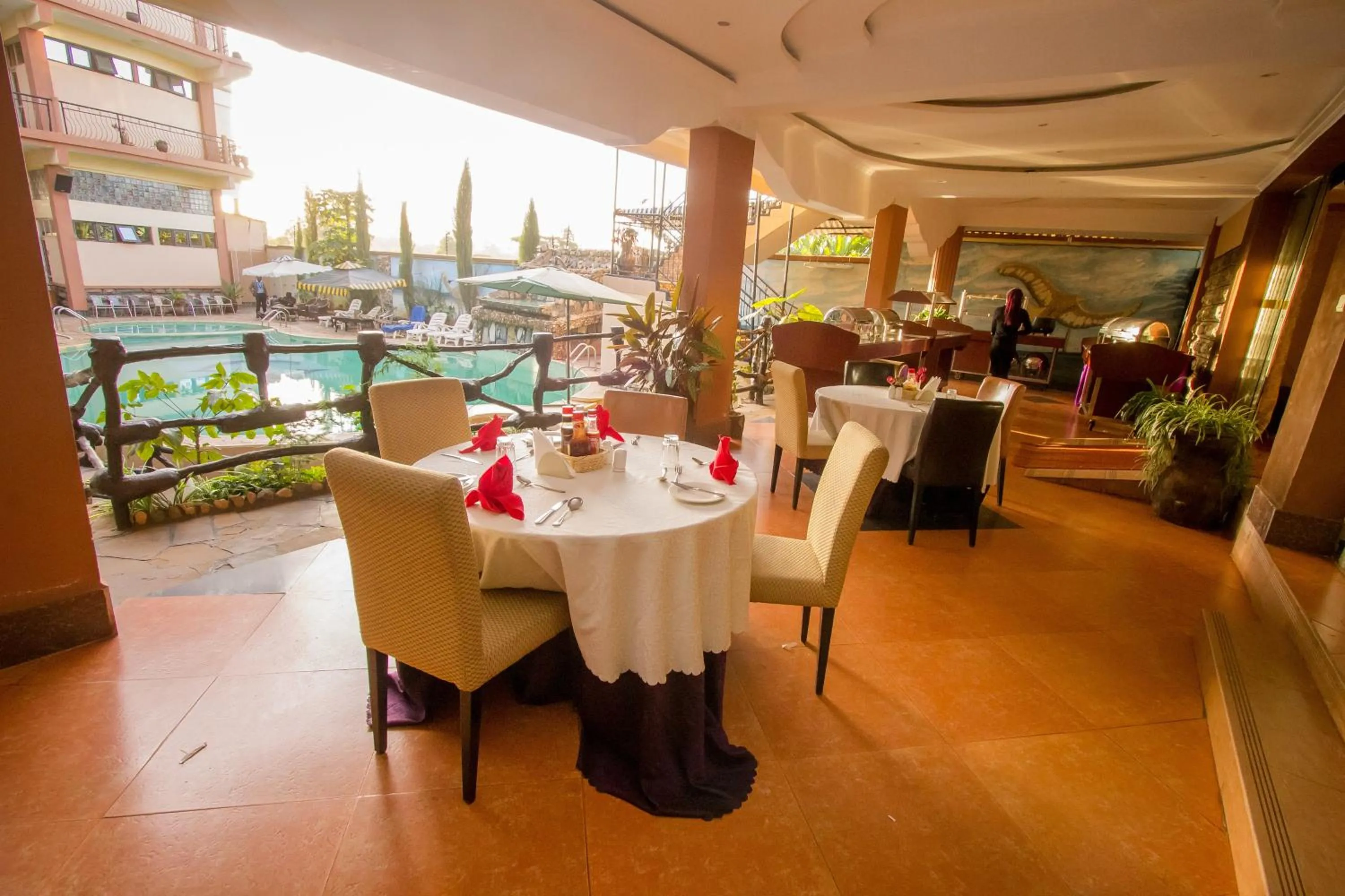 Breakfast in Aturukan Hotel