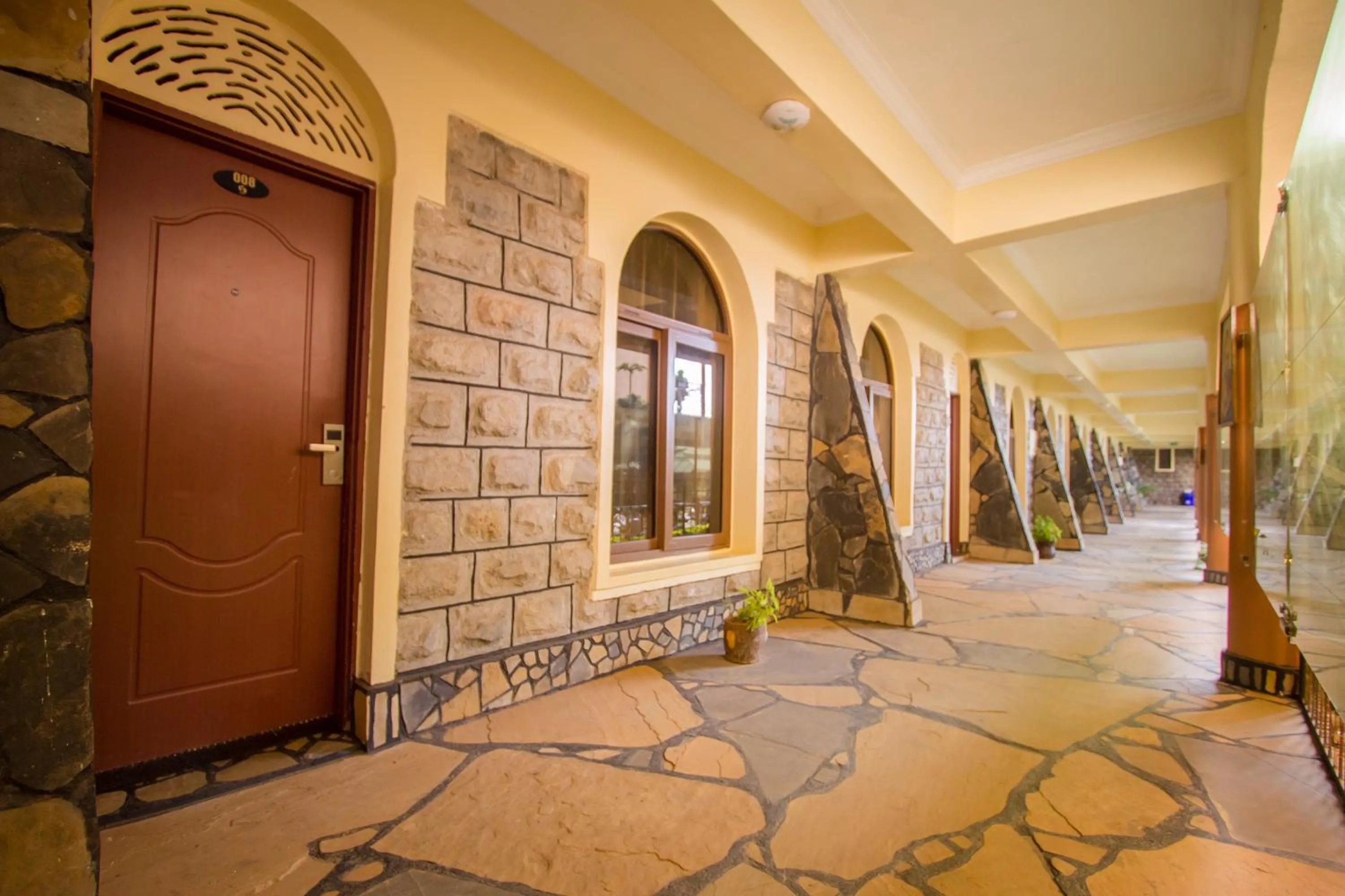 Facade/entrance in Aturukan Hotel