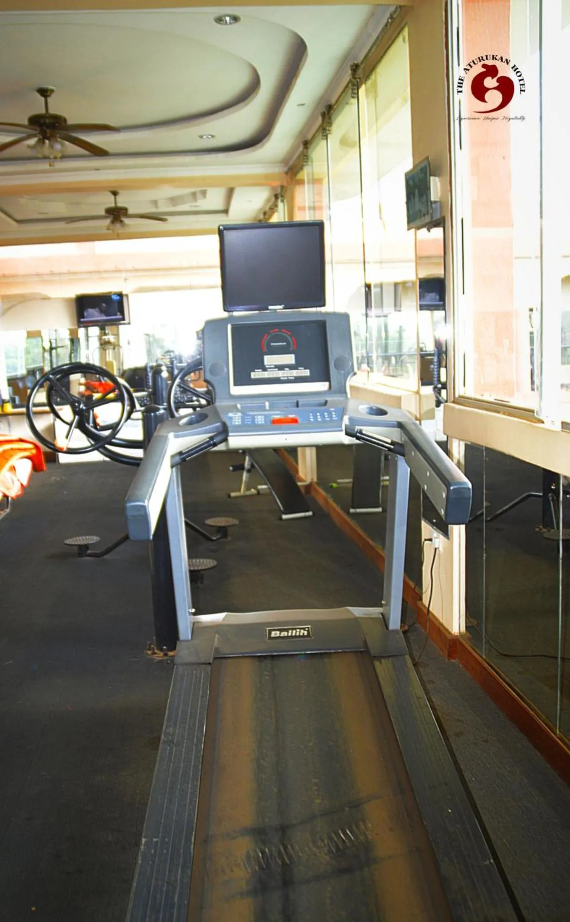 Fitness centre/facilities in Aturukan Hotel