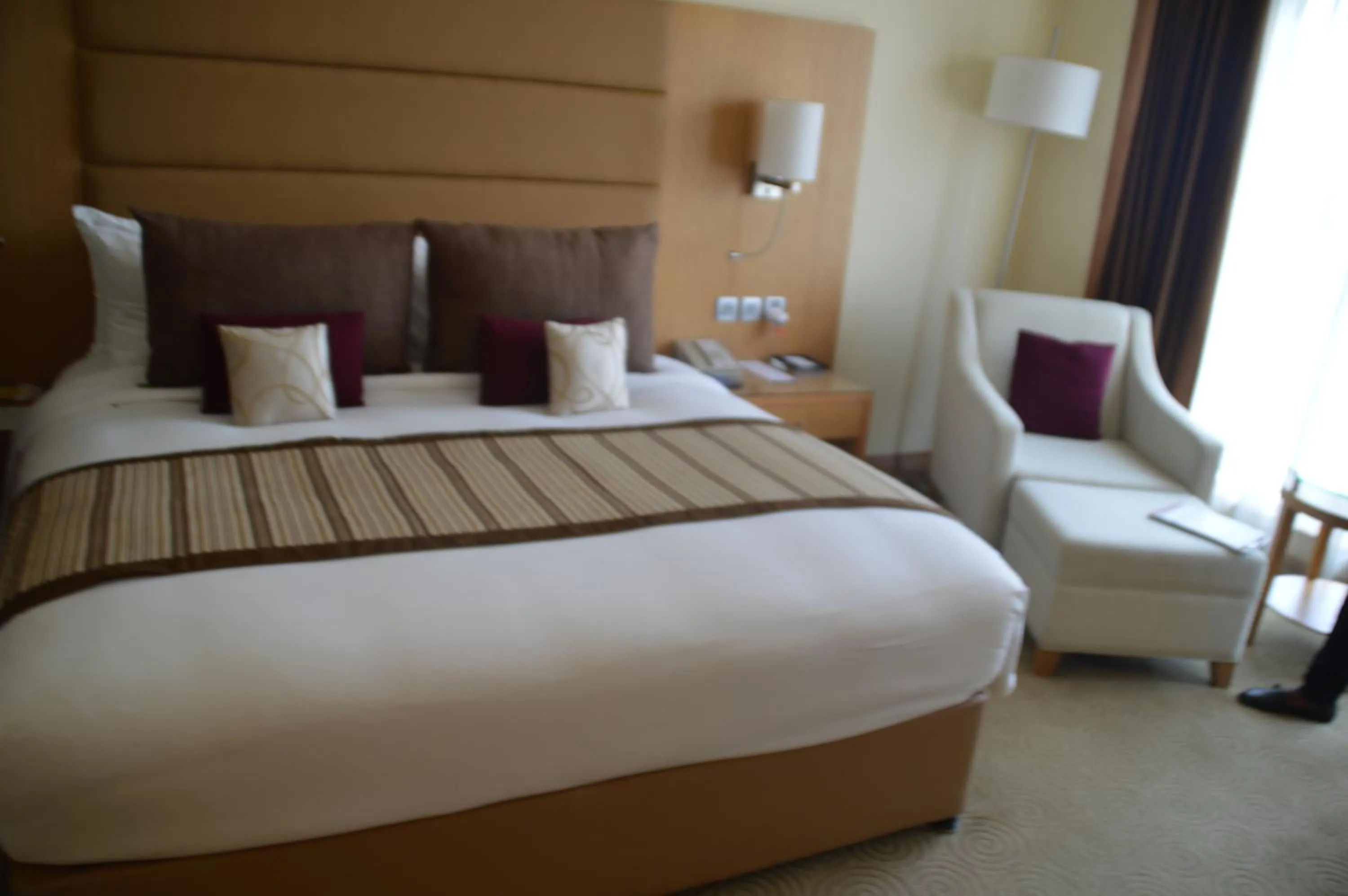 Bed in Aturukan Hotel