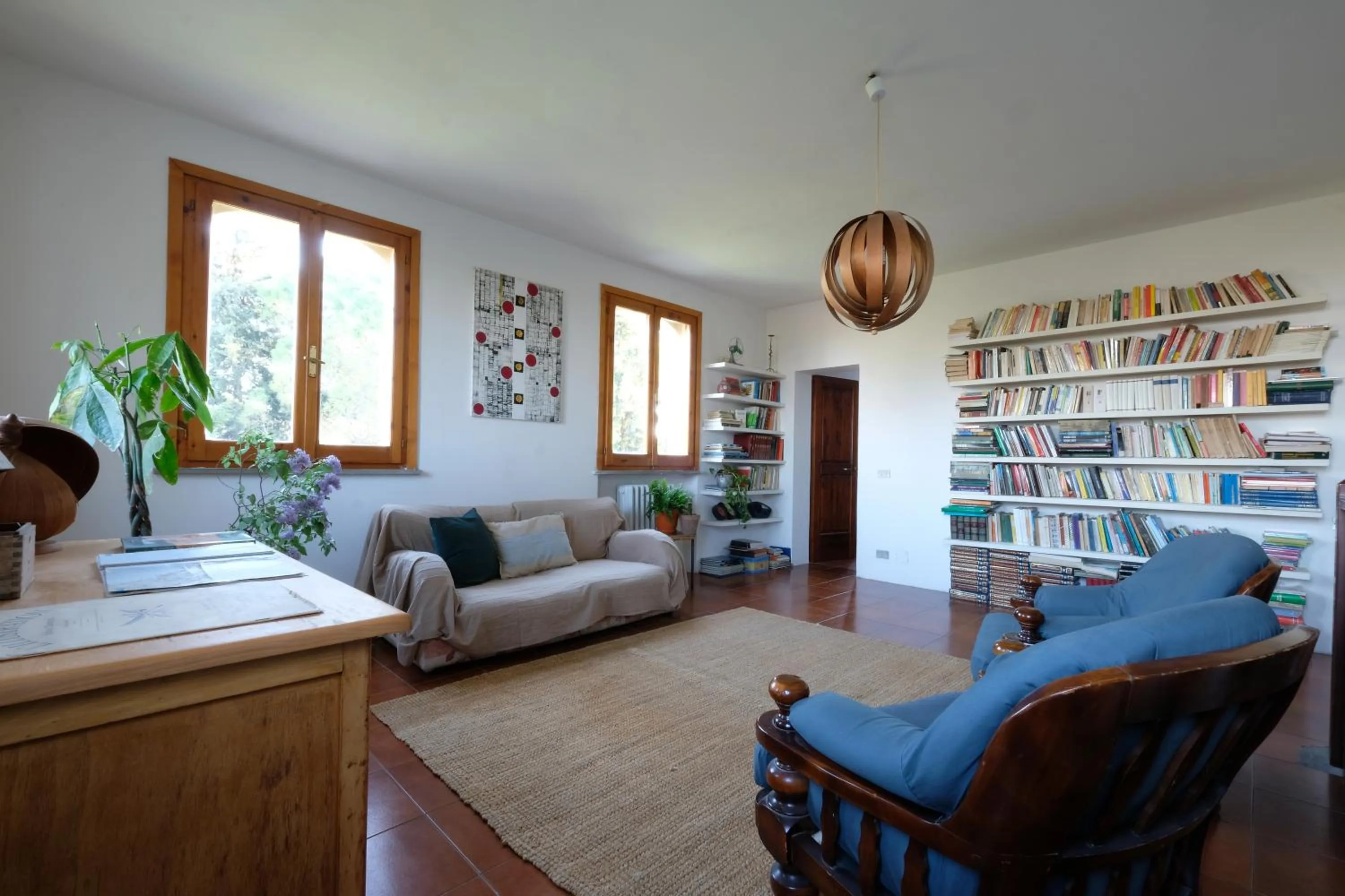Library in Casa Monteluro - B&b