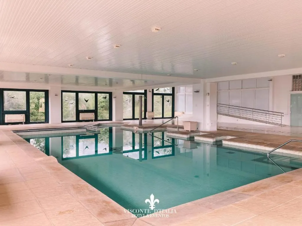 Pool view in Hotel Visconte D'Italia