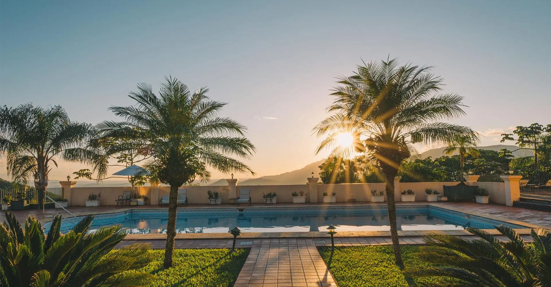 Garden in Hotel Visconte D'Italia