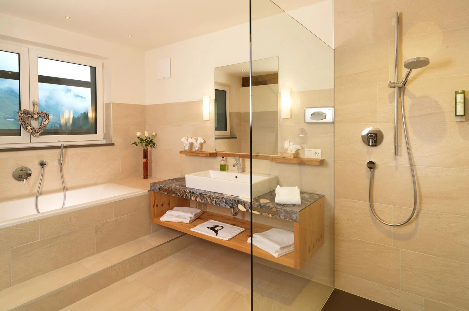 Bathroom in Montresor Hotel Pfeldererhof