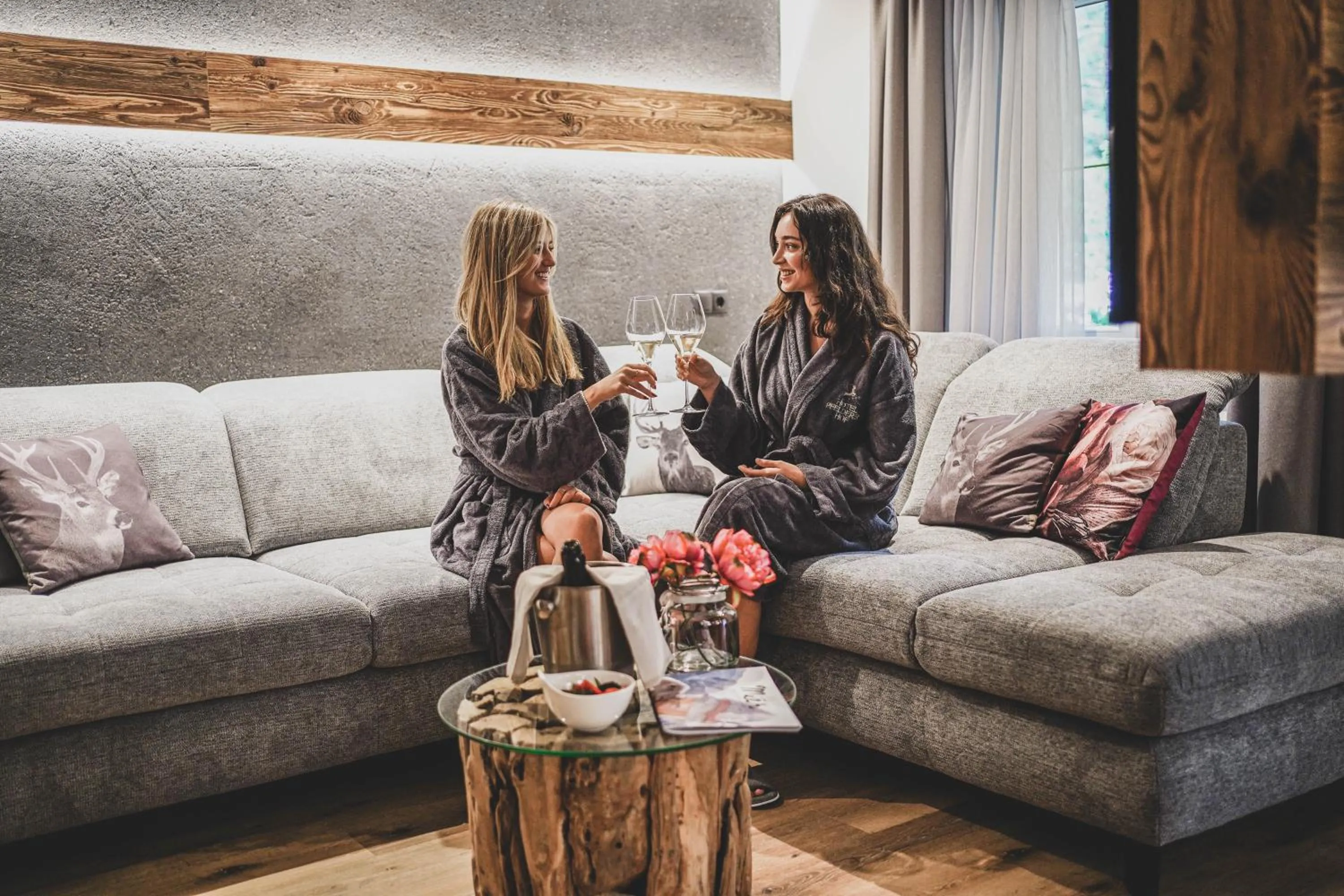 Seating area in Montresor Hotel Pfeldererhof