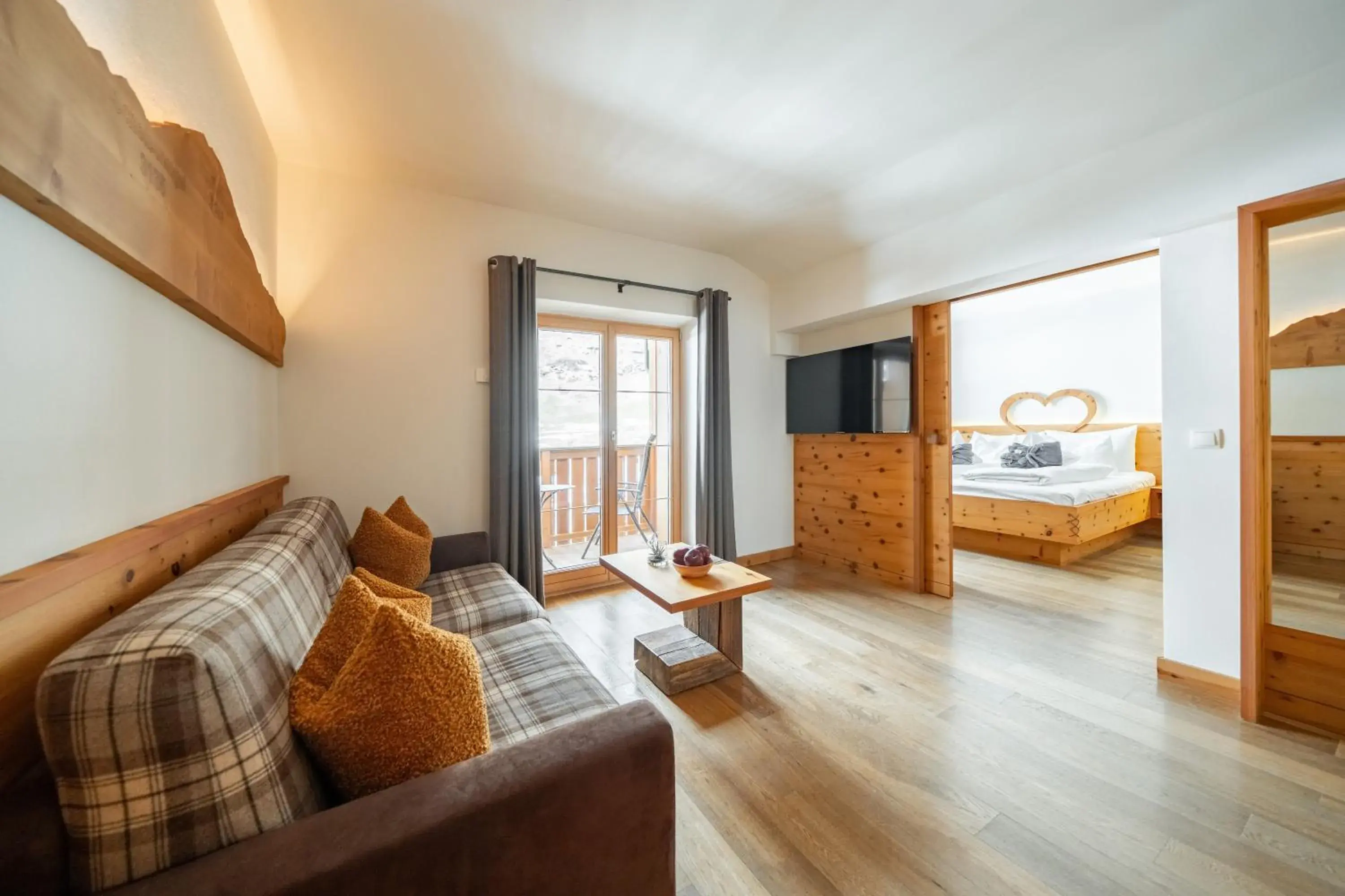 Junior Suite with Balcony - single occupancy in Montresor Hotel Pfeldererhof Junior Suite with Balcony - single occupancy in Montresor Hotel Pfeldererhof