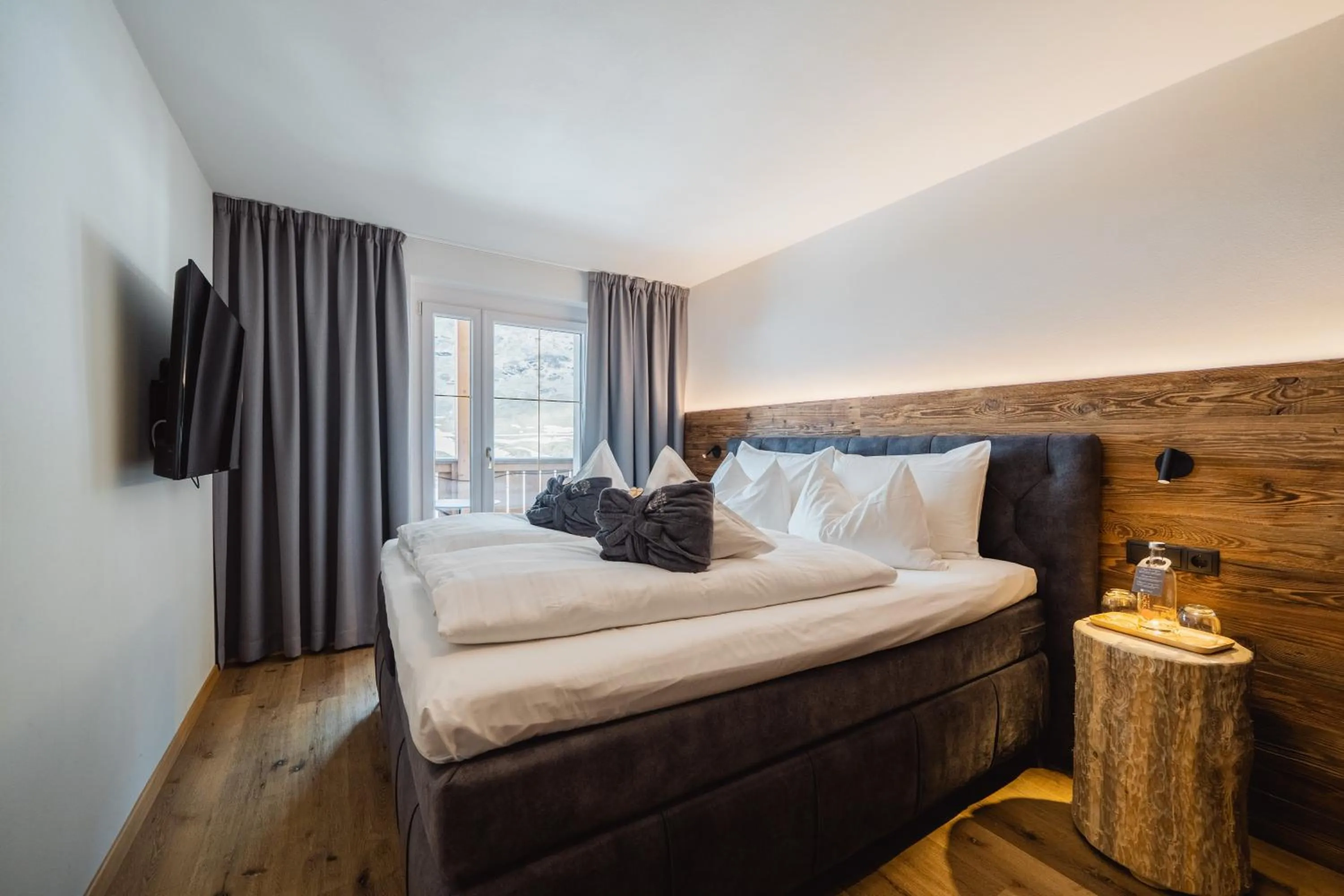 Bed in Montresor Hotel Pfeldererhof