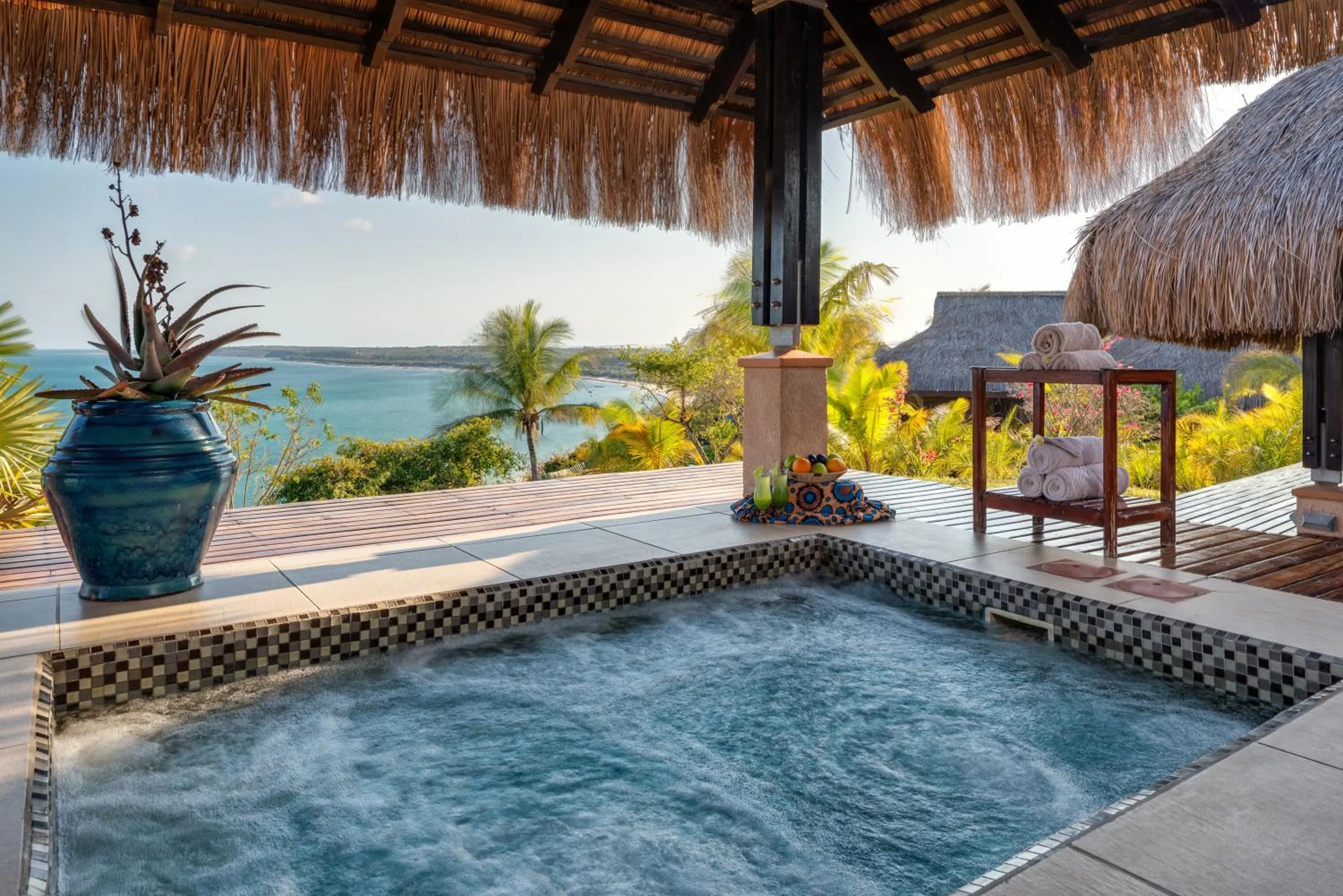 Hot Tub in Anantara Bazaruto Island Resort