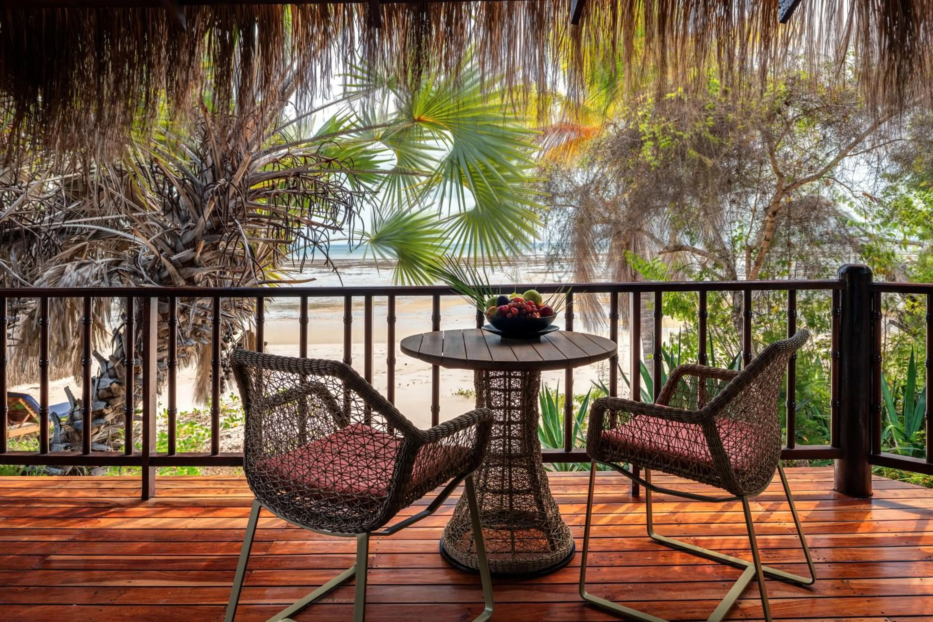 Patio in Anantara Bazaruto Island Resort