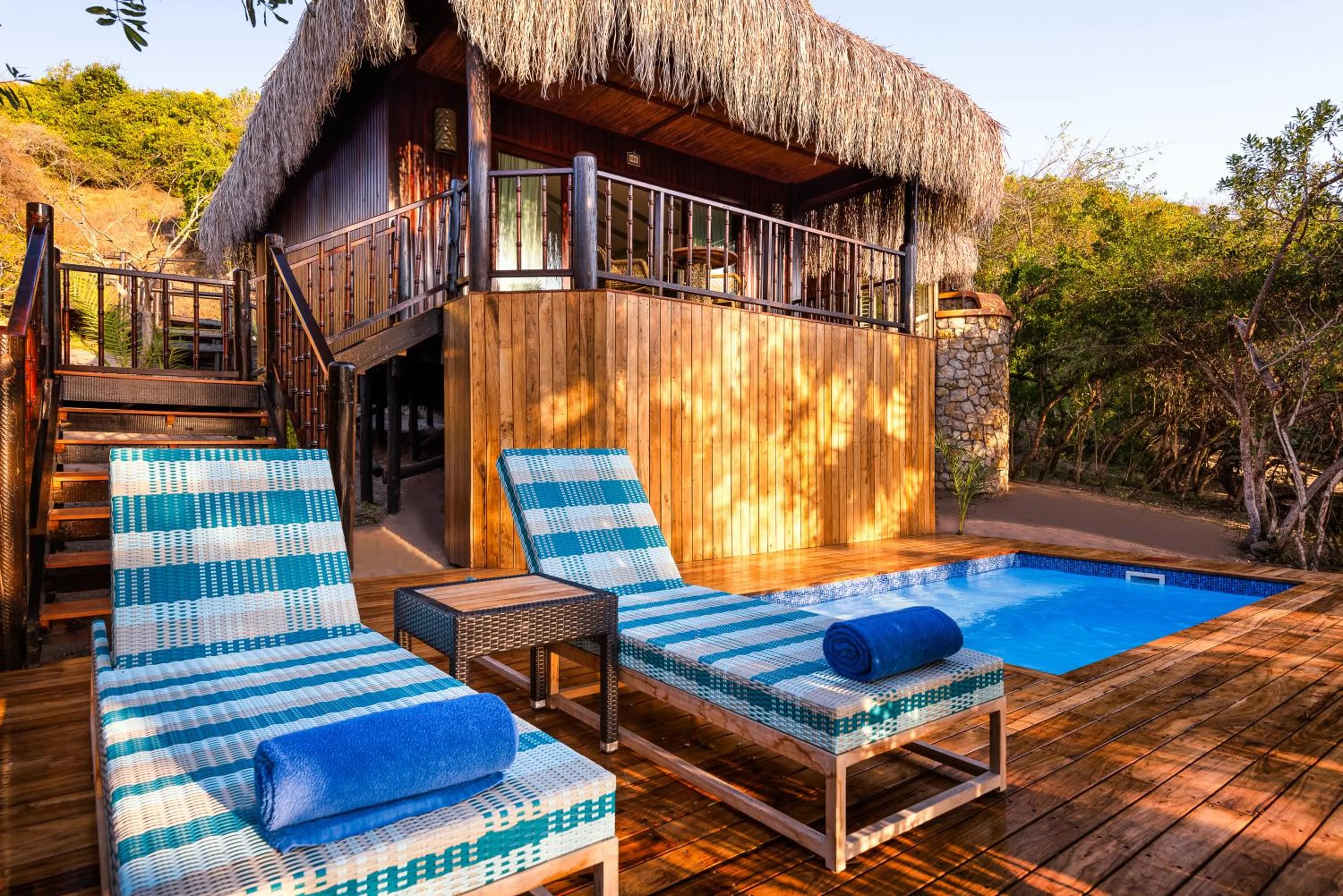 Swimming pool in Anantara Bazaruto Island Resort