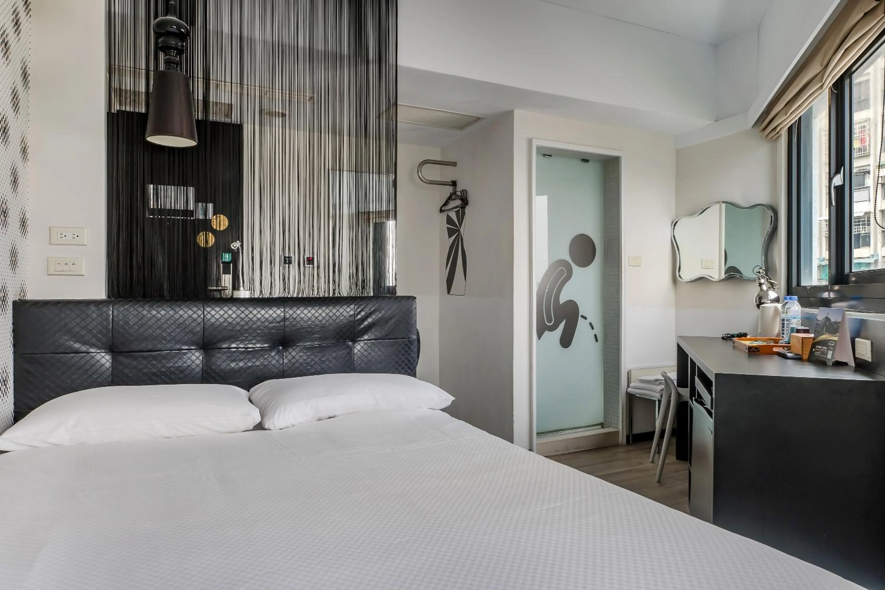 Bed in CHECK inn Express Kaohsiung Love River