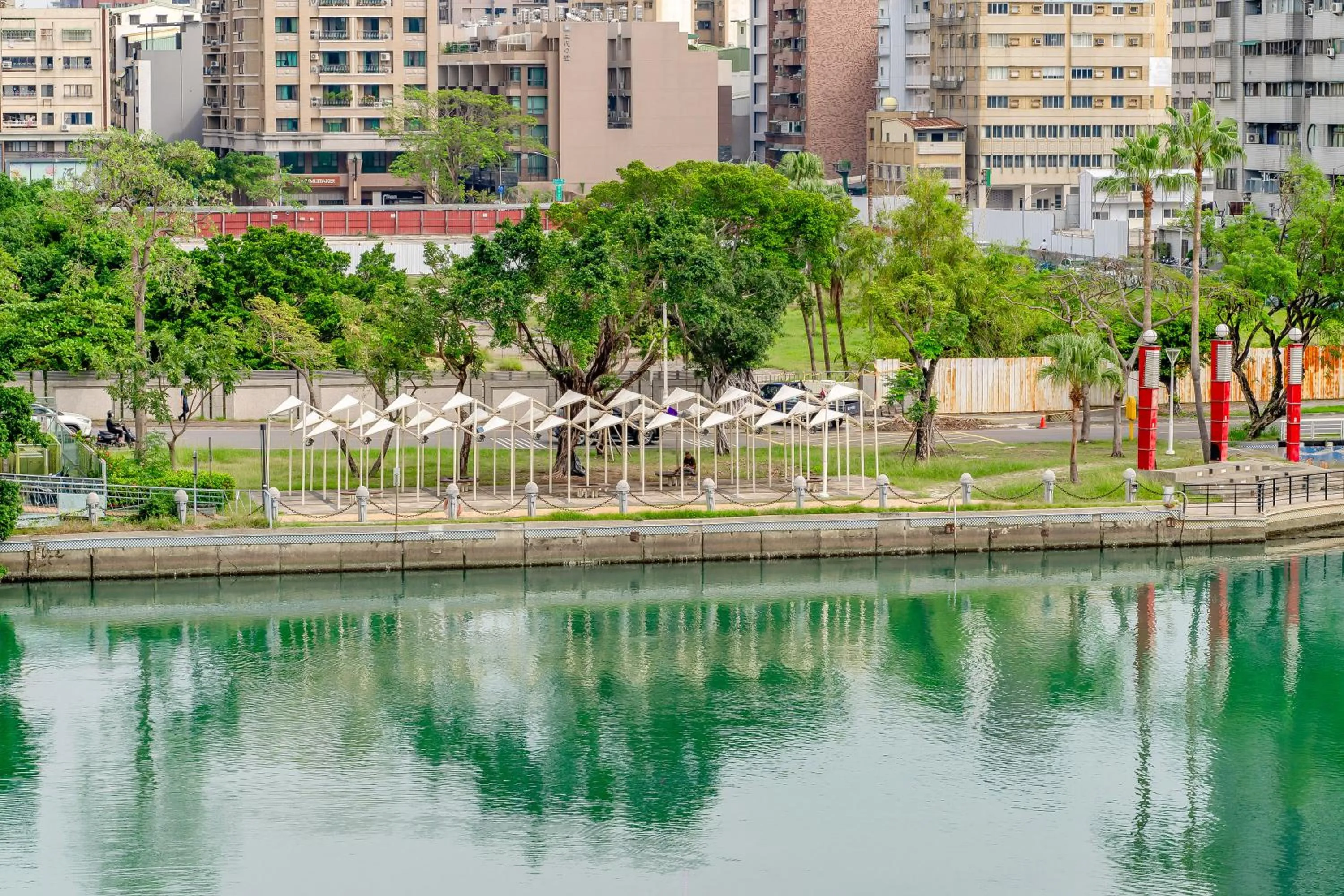 View (from property/room) in CHECK inn Express Kaohsiung Love River
