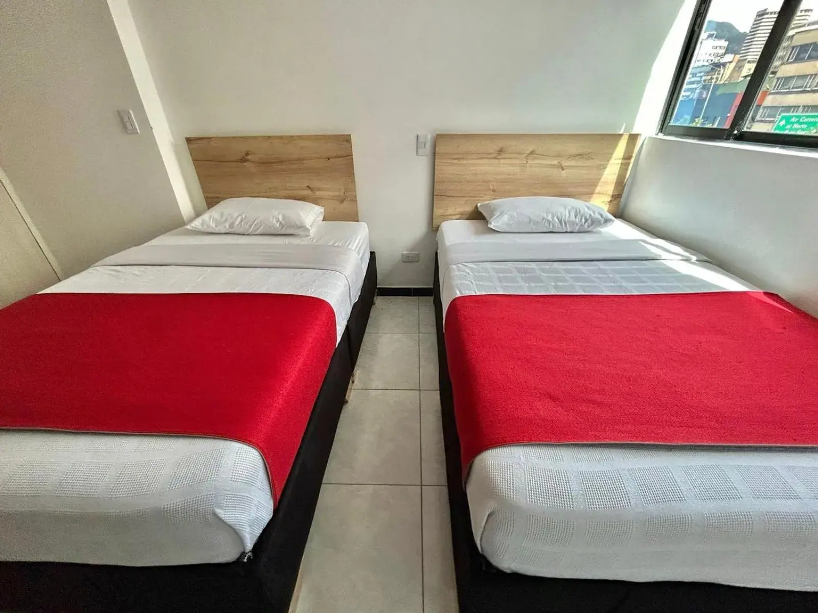 Twin Room in Hotel Urban Center Bogota Twin Room in Hotel Urban Center Bogota