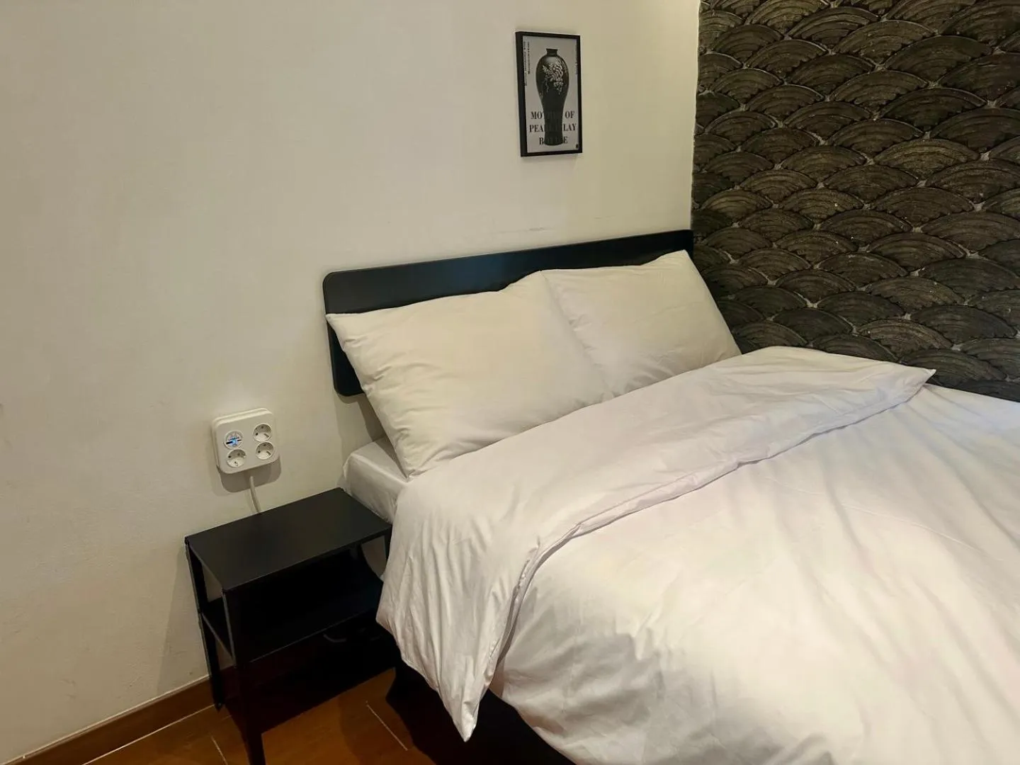 Decorative detail, Bed in Hwon Guesthouse