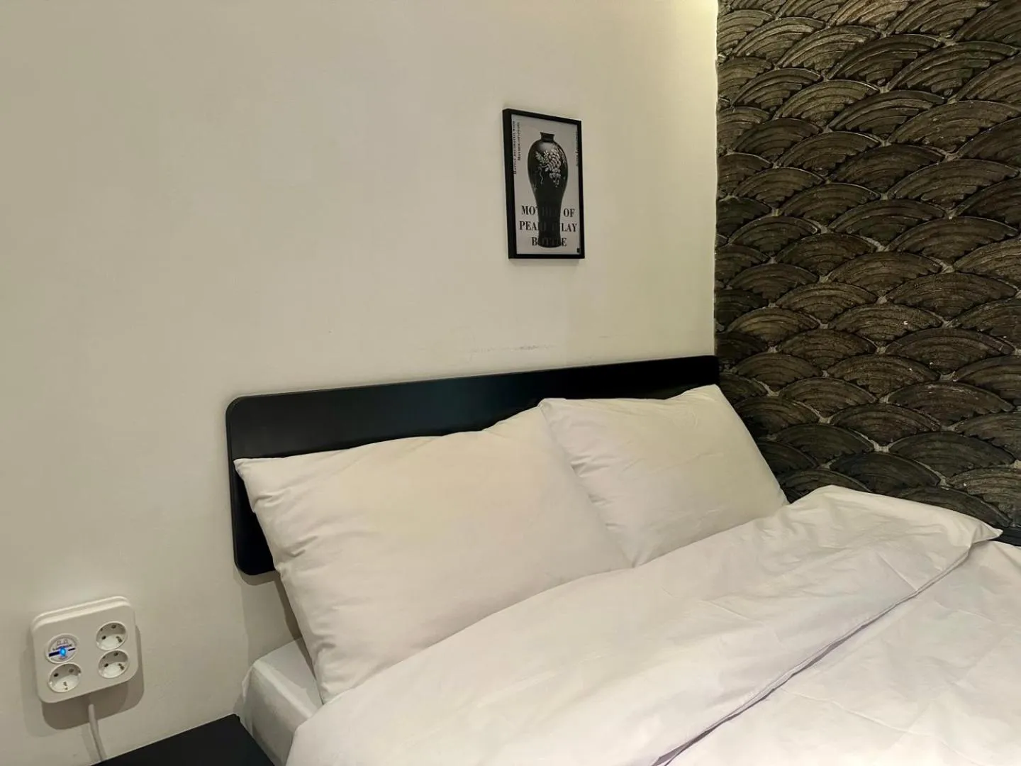 Decorative detail, Bed in Hwon Guesthouse