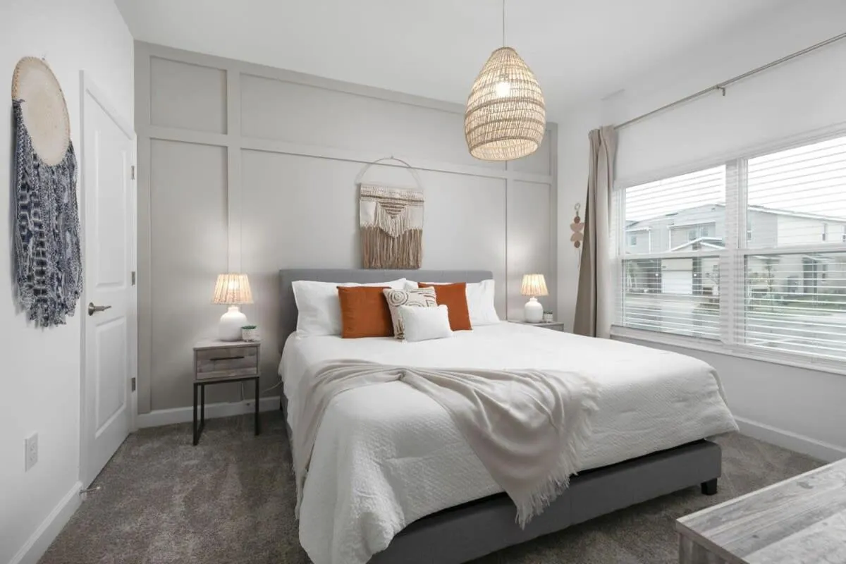 Bed in Chic Modern Home- Mickey & Star Wars Magic