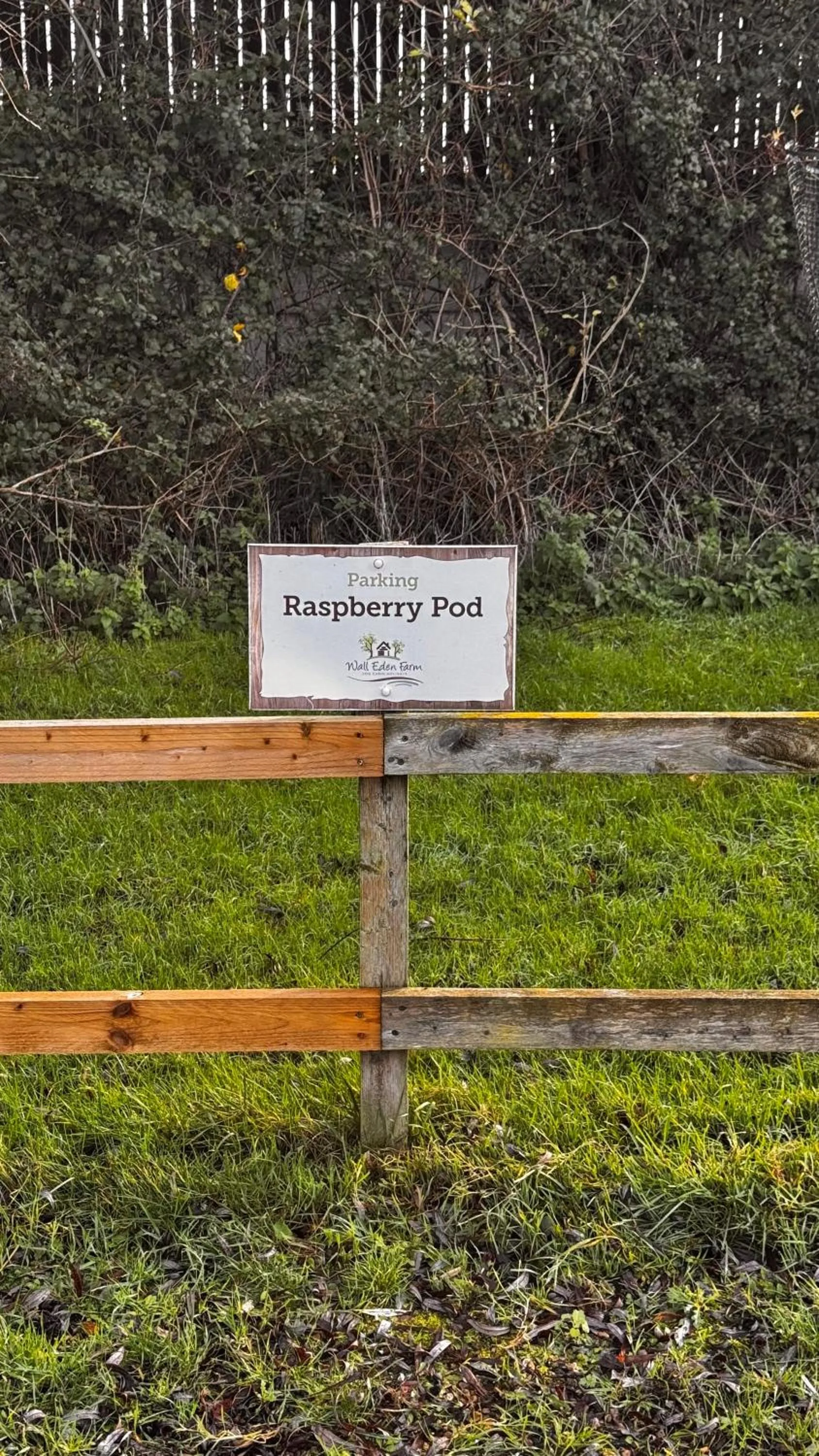 Parking in Wall Eden Farm - Luxury Log Cabins and Glamping