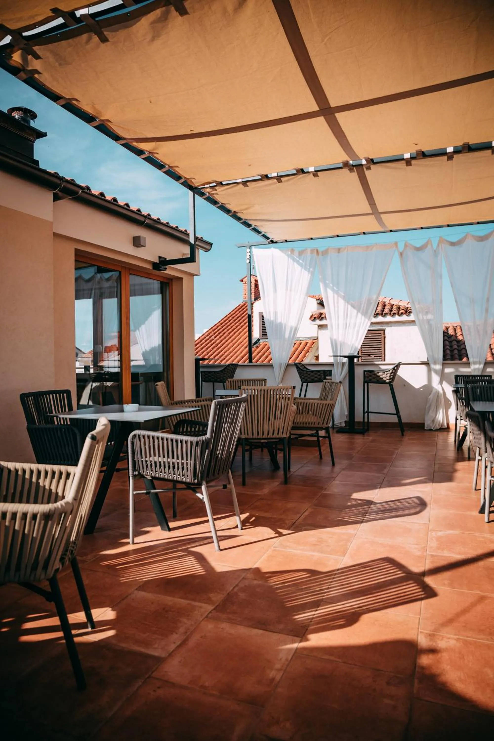 Balcony/Terrace in Second Life in Piran - Hotel Zala Piran with private parking and shuttle service