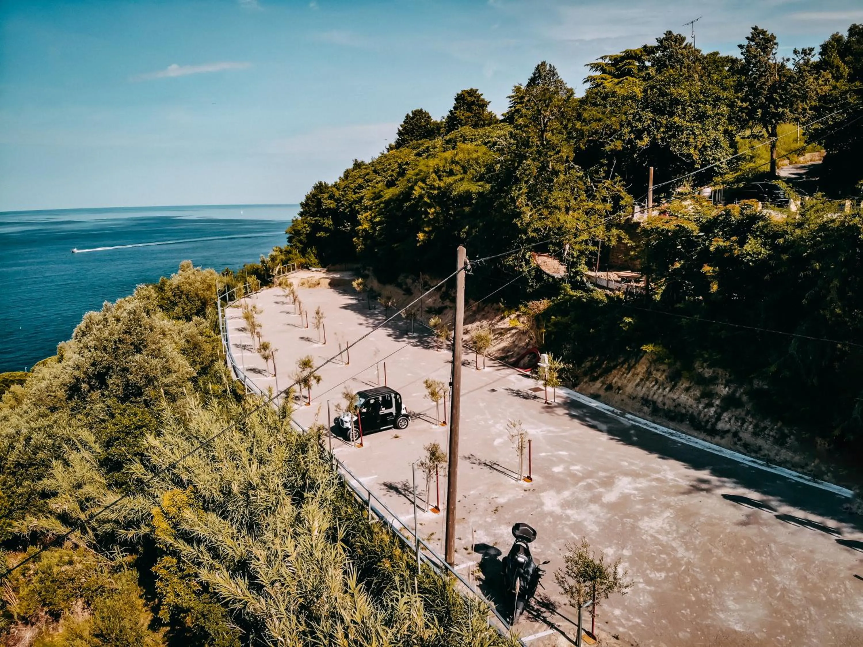 Parking in Second Life in Piran - Hotel Zala Piran with private parking and shuttle service