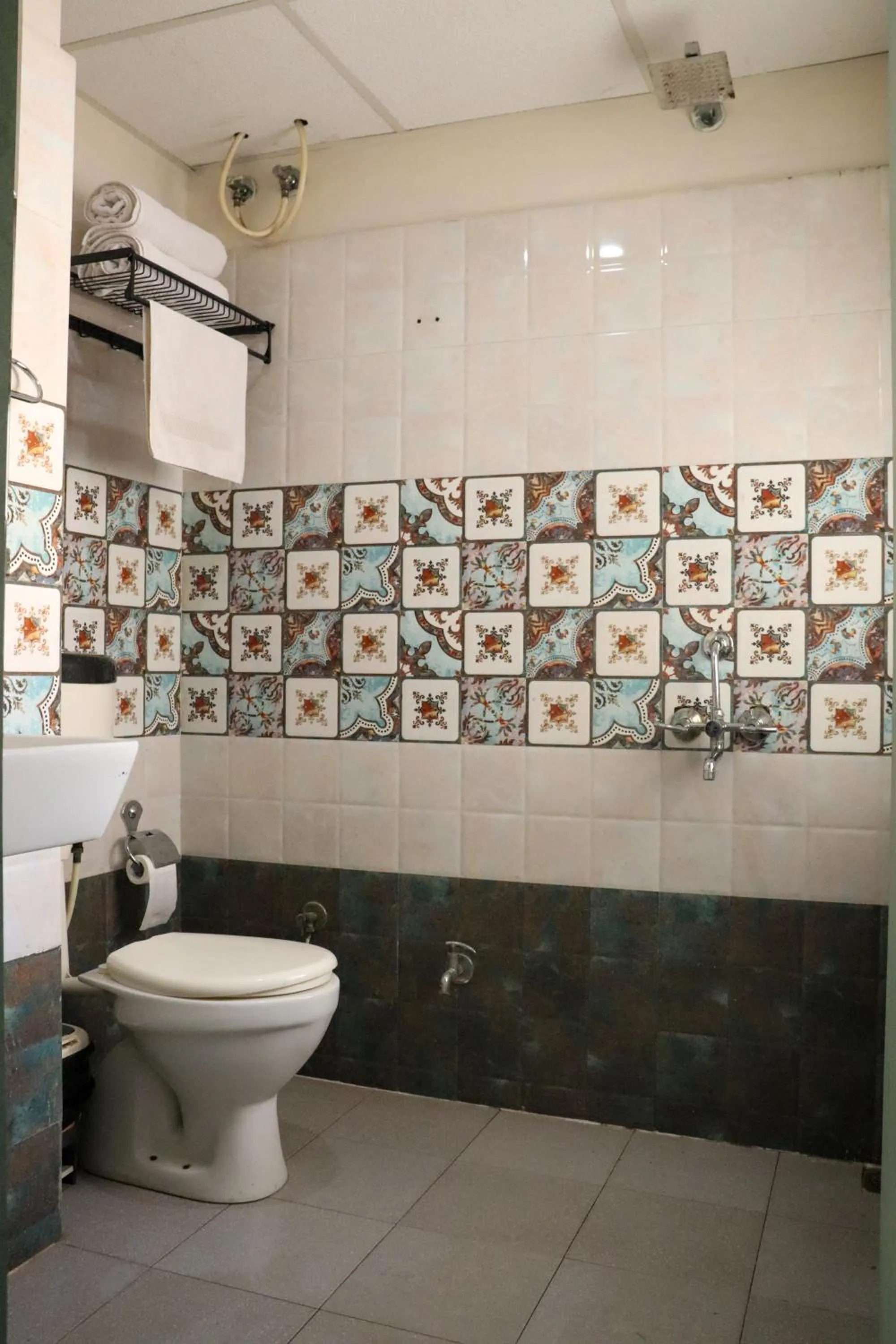 Bathroom in Blue Door