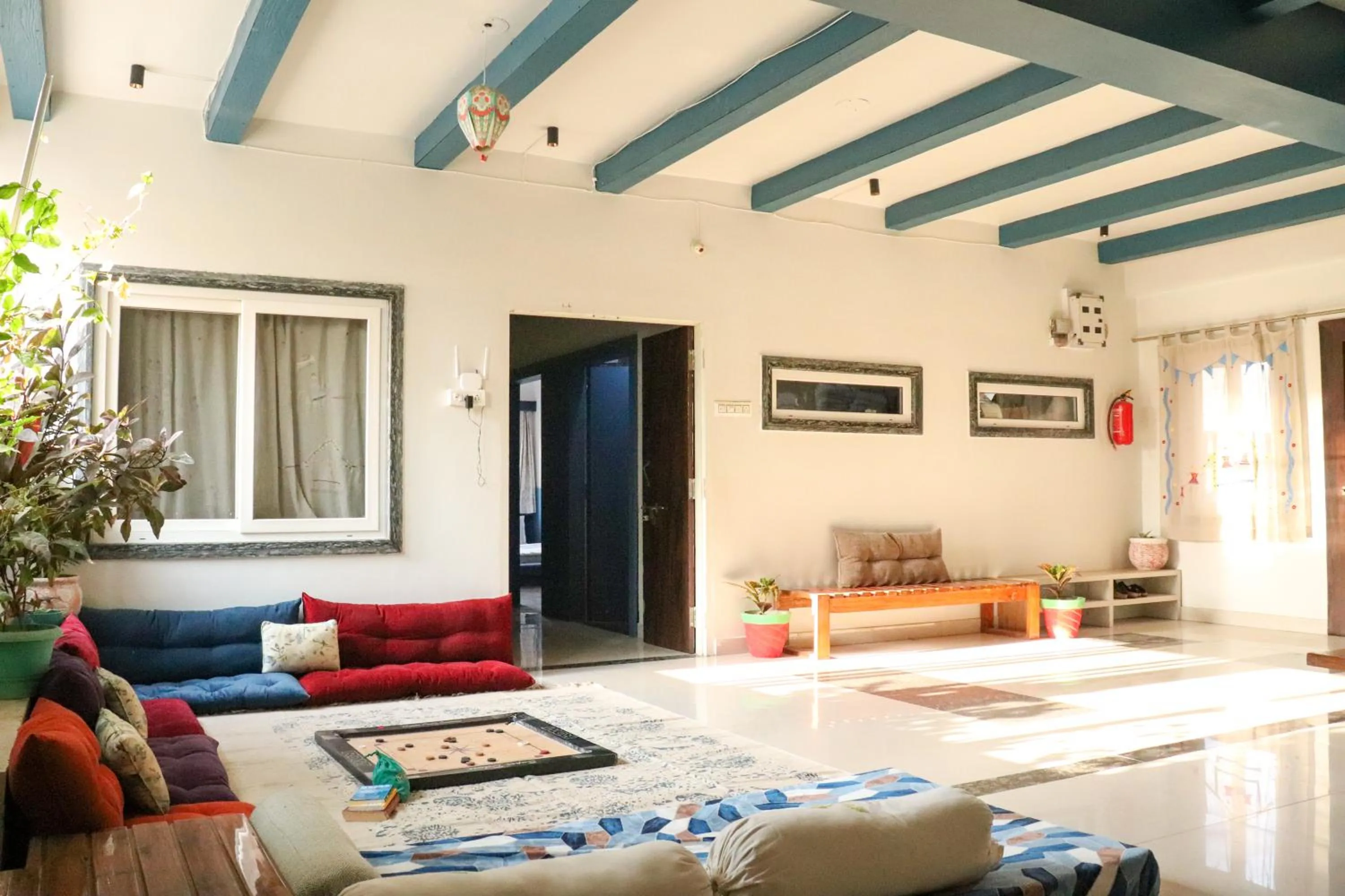 Living room in Blue Door