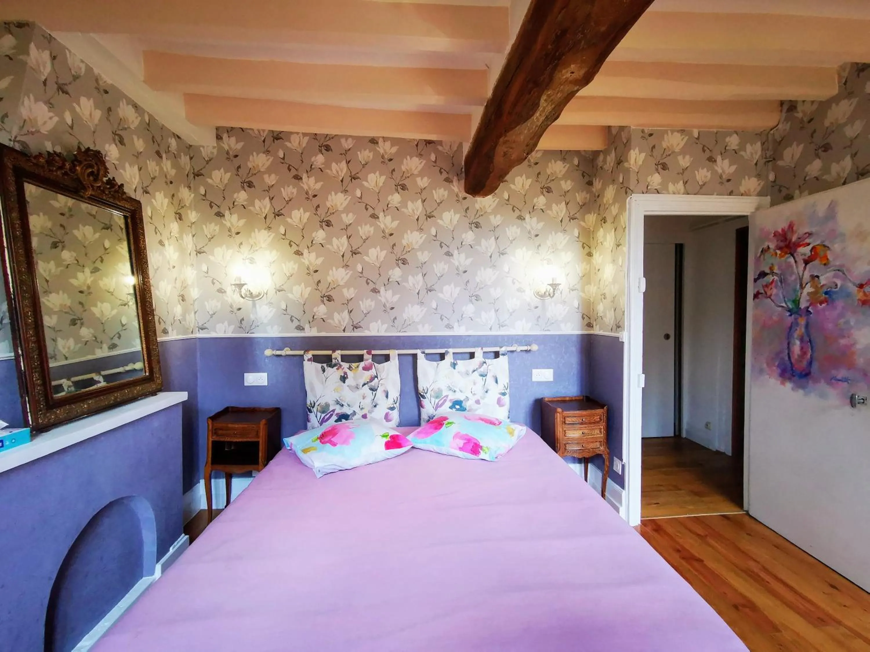 Bed in Le Coin des Artistes