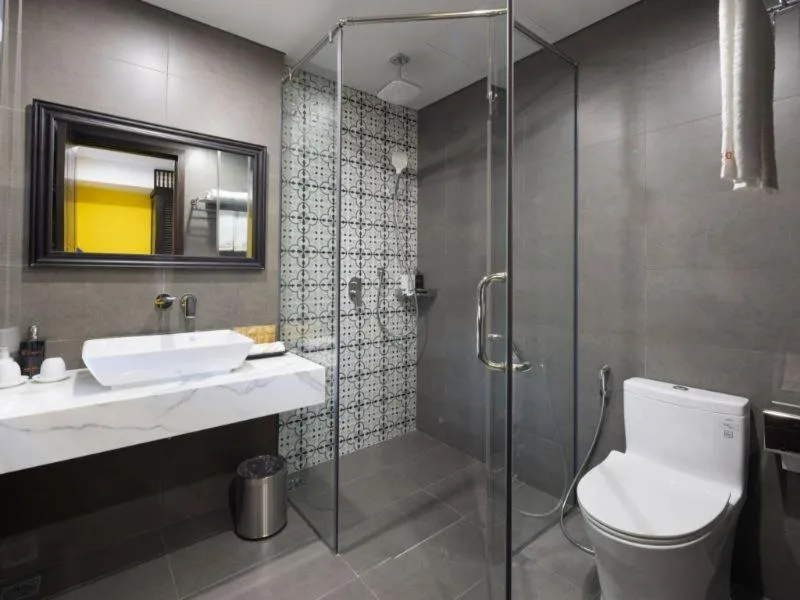 Bathroom in Charming beauty hotel