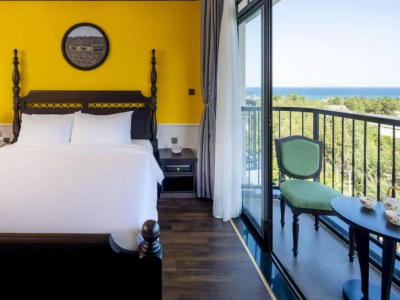 Balcony/Terrace, Bed in Charming beauty hotel