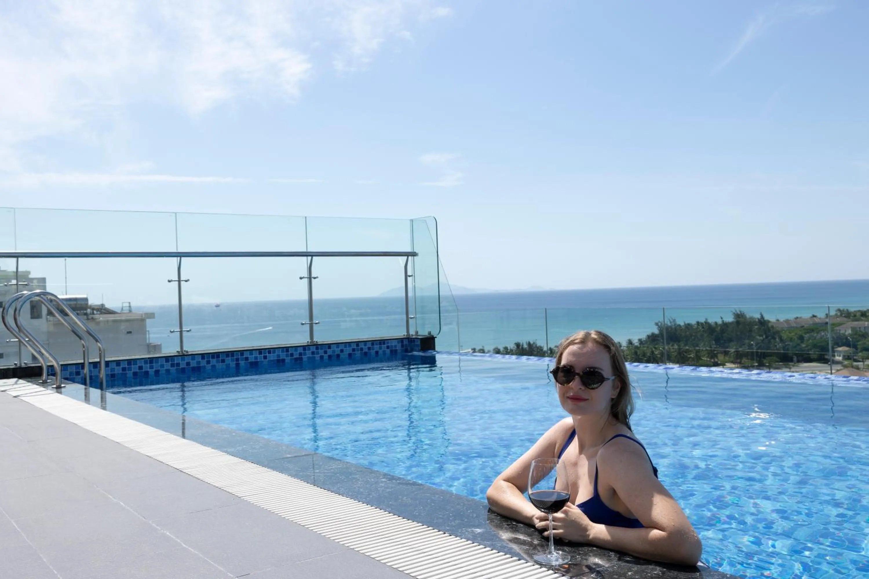 Swimming pool in Charming beauty hotel