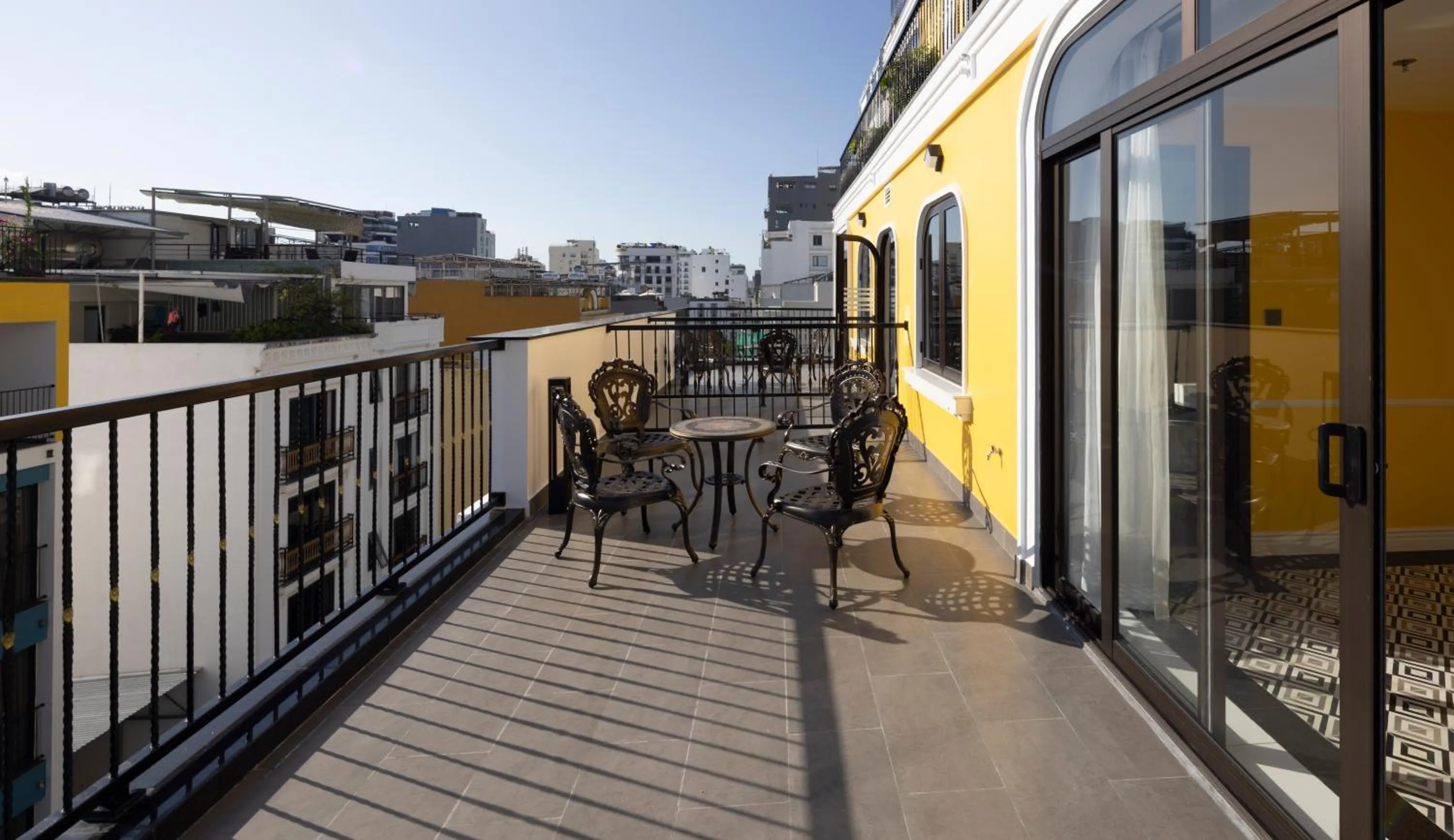 Balcony/Terrace in Charming beauty hotel