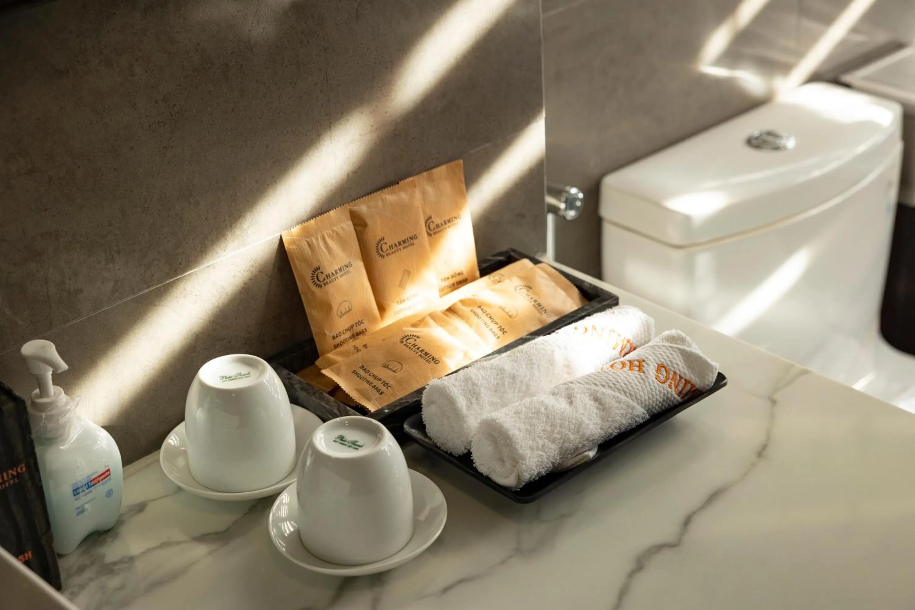 towels in Charming beauty hotel